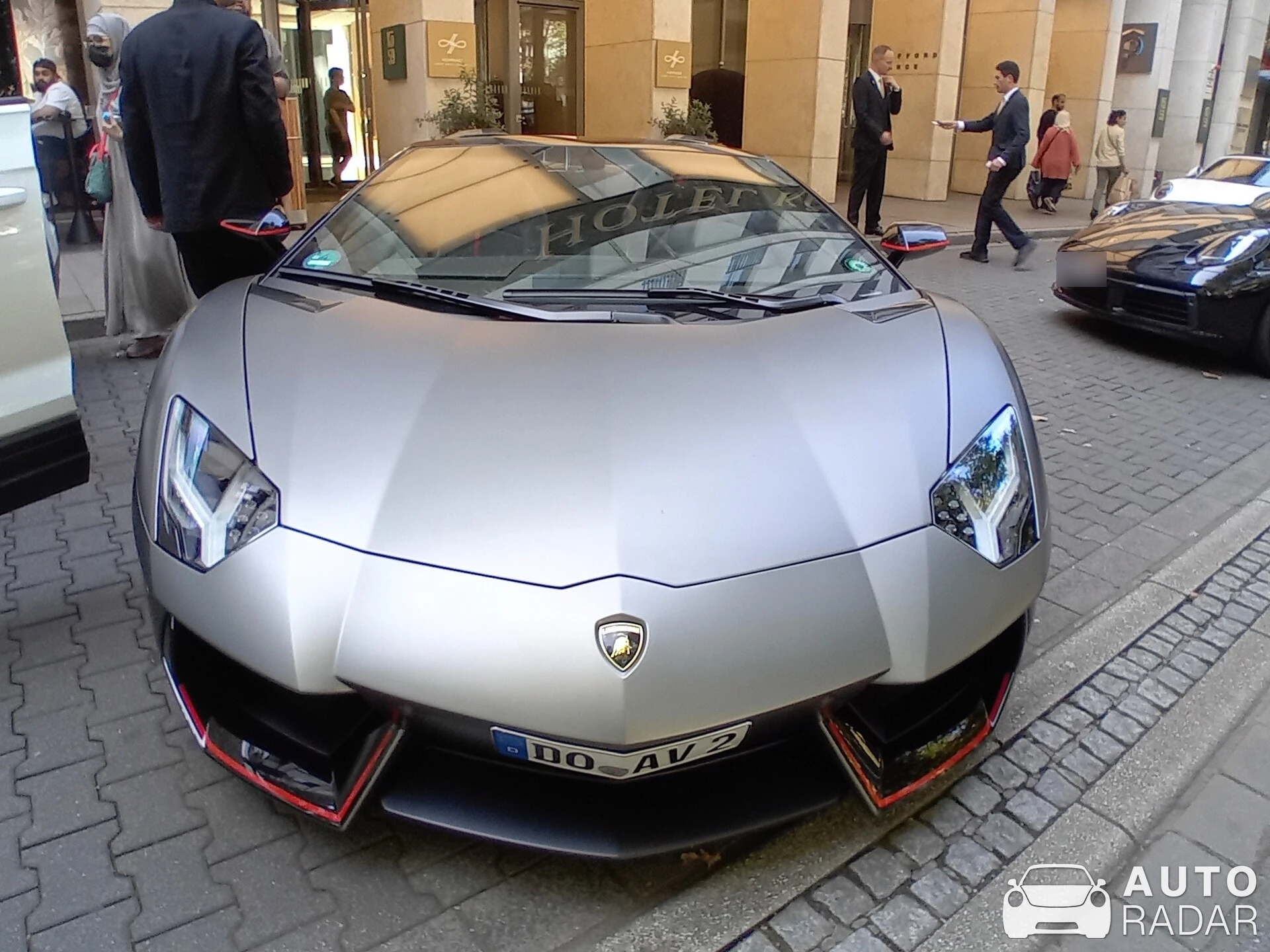 Lamborghini Aventador LP700-4 Roadster Pirelli Edition spotted in Düsseldorf