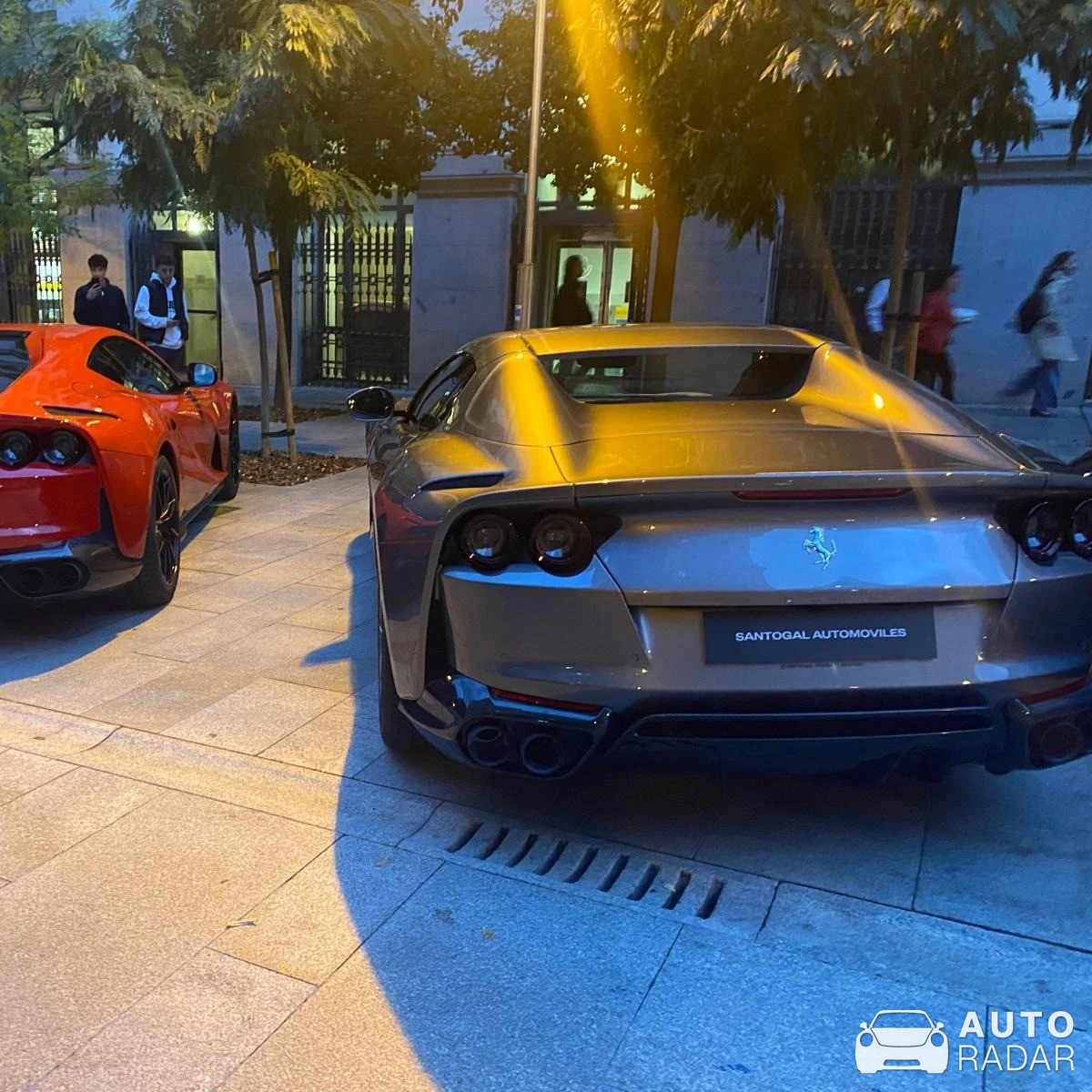 Ferrari 812 GTS spotted in Madrid, Spain