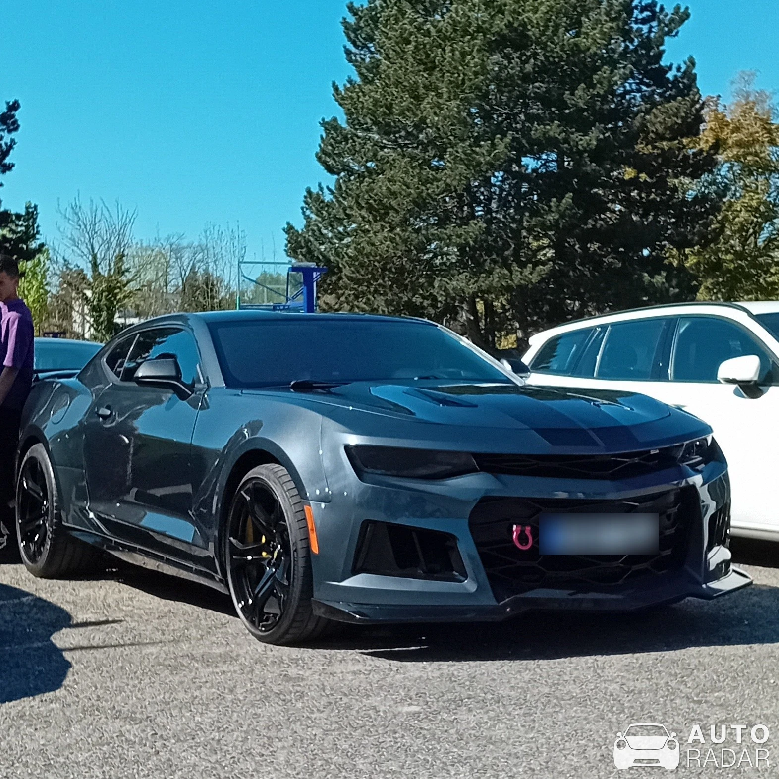 Chevrolet Camaro ZL1 SS spotted in Žilina