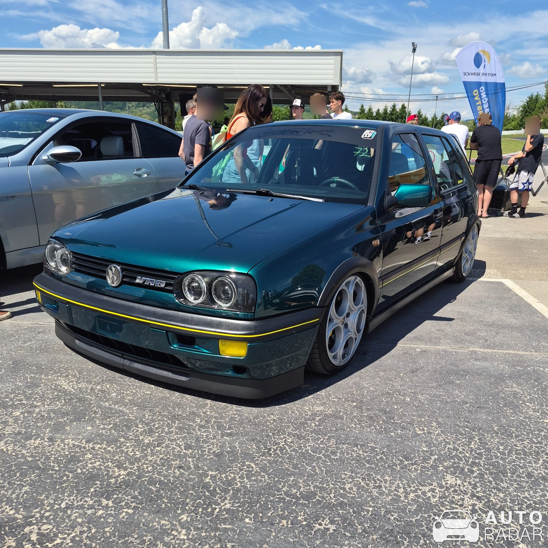 Volkswagen Golf VR6 spotted in Krško