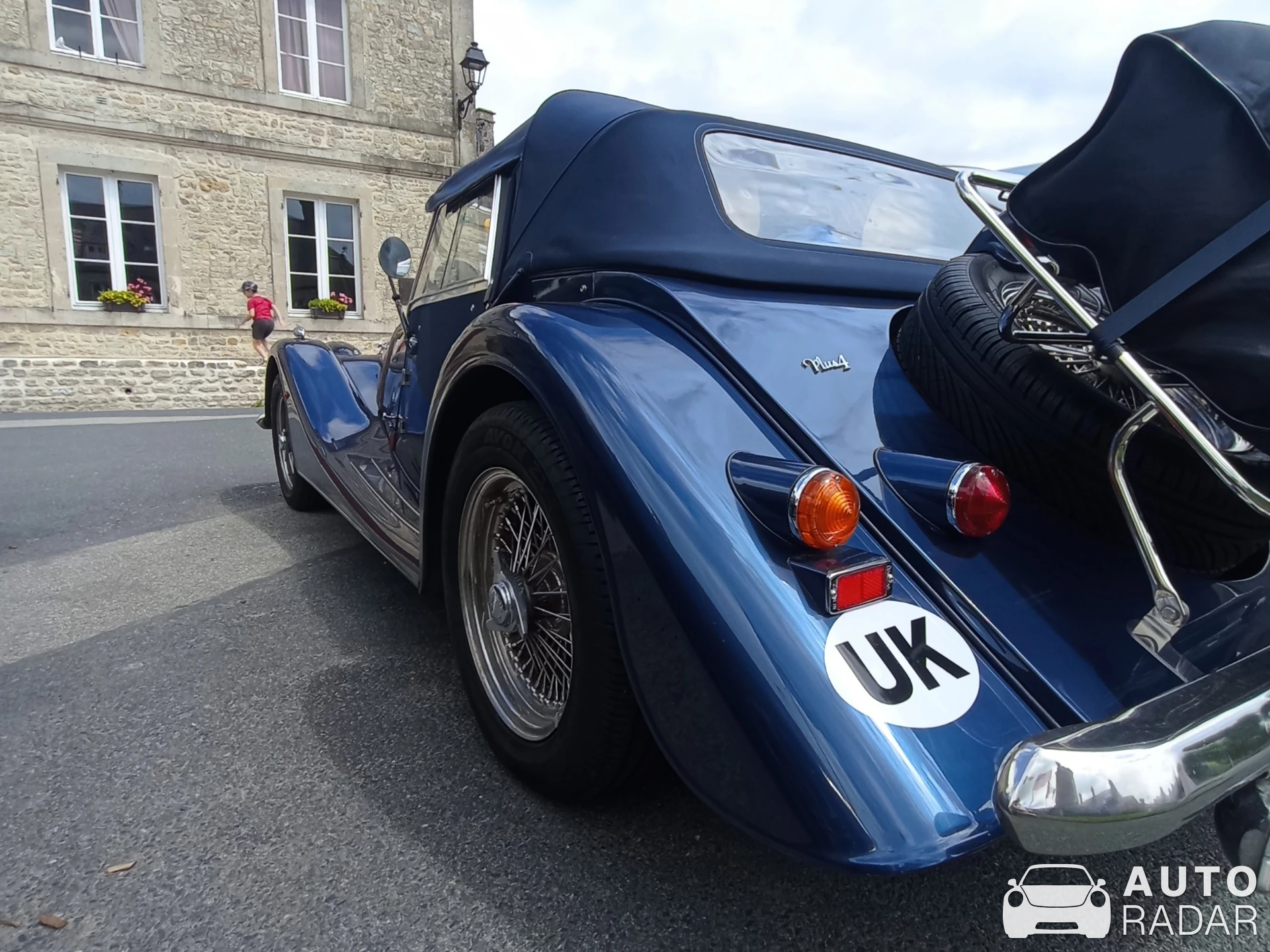 Morgan Plus 4 spotted in Carentan les Marais