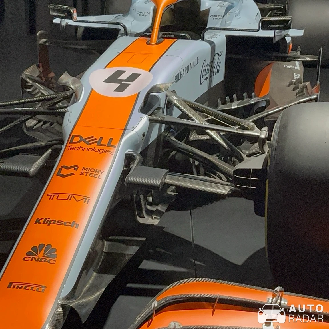 McLaren MCL35M spotted in Le Mans