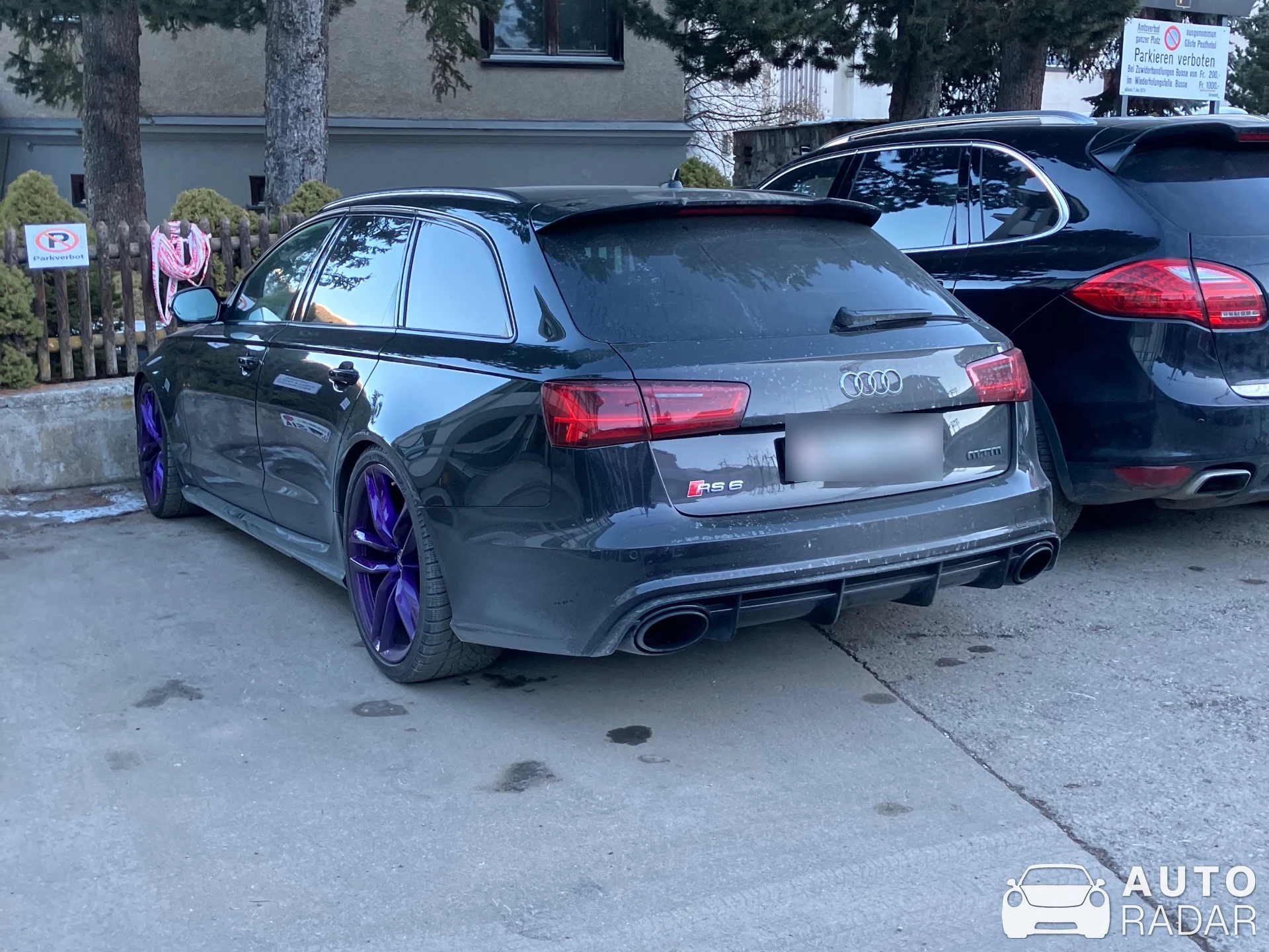 Audi MTM RS6 Avant C7 spotted in Davos, Switzerland