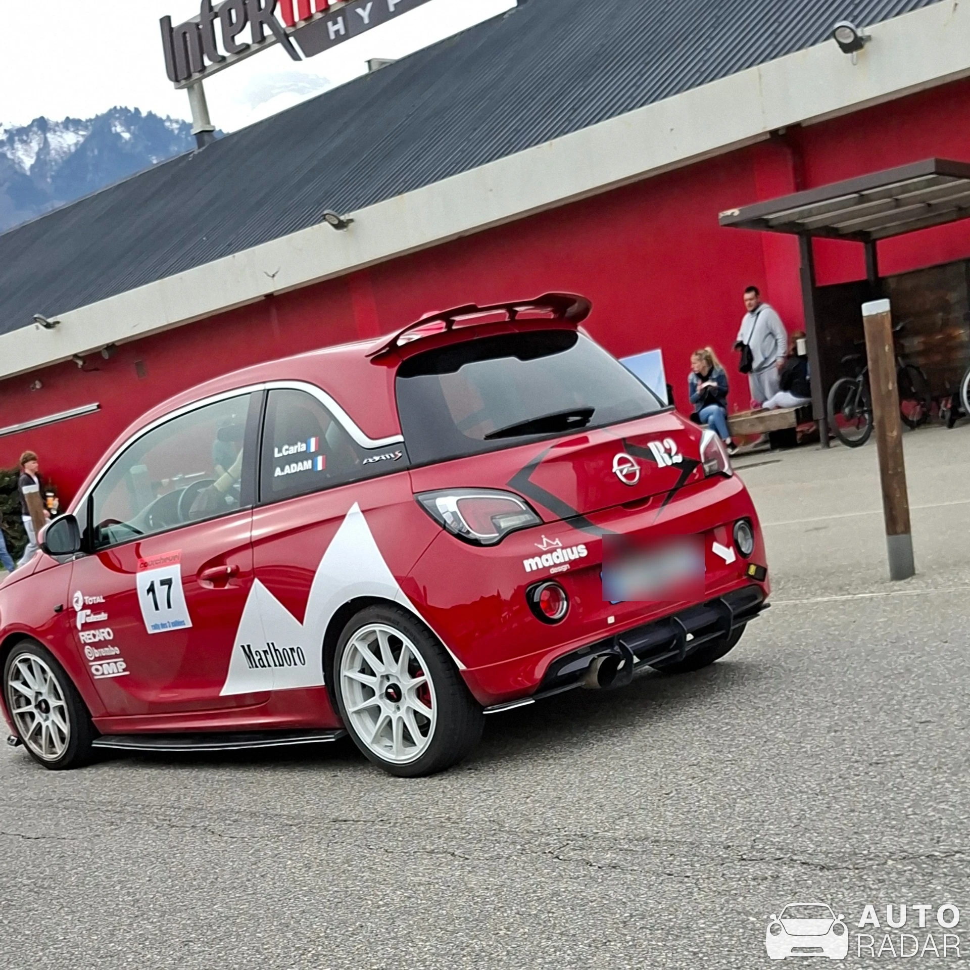 Opel Adam spotted in Caseneuve