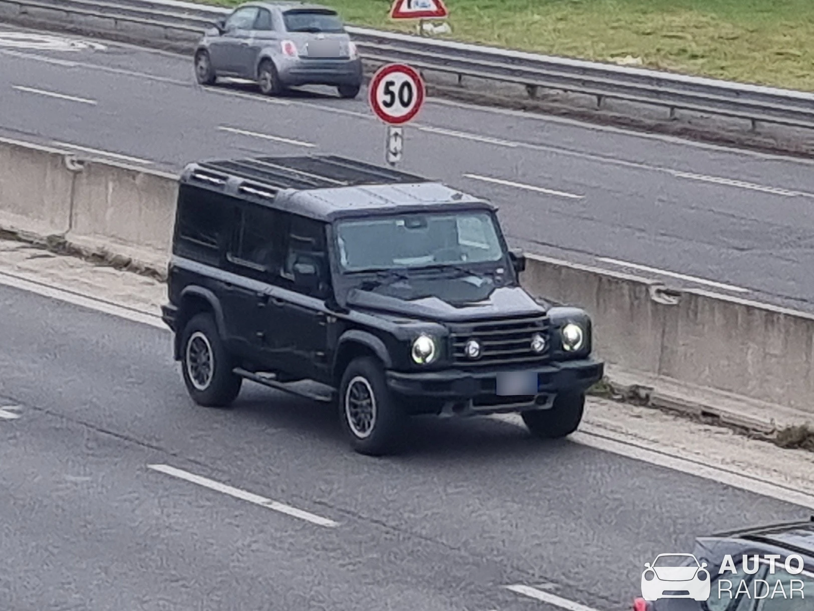 Ineos Grenadier spotted in Milano, Italy