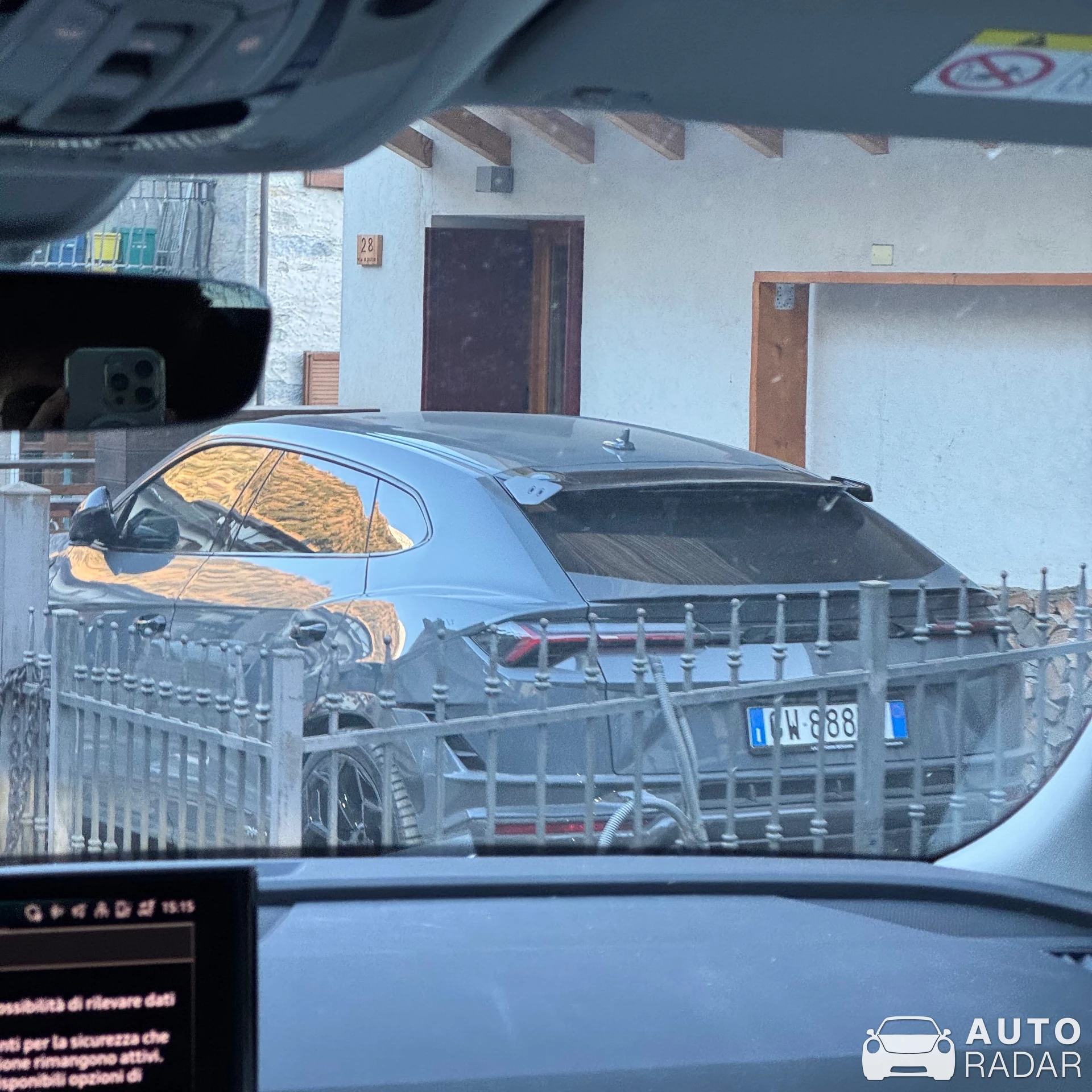 Lamborghini Urus spotted in Ponte di Legno, Italia