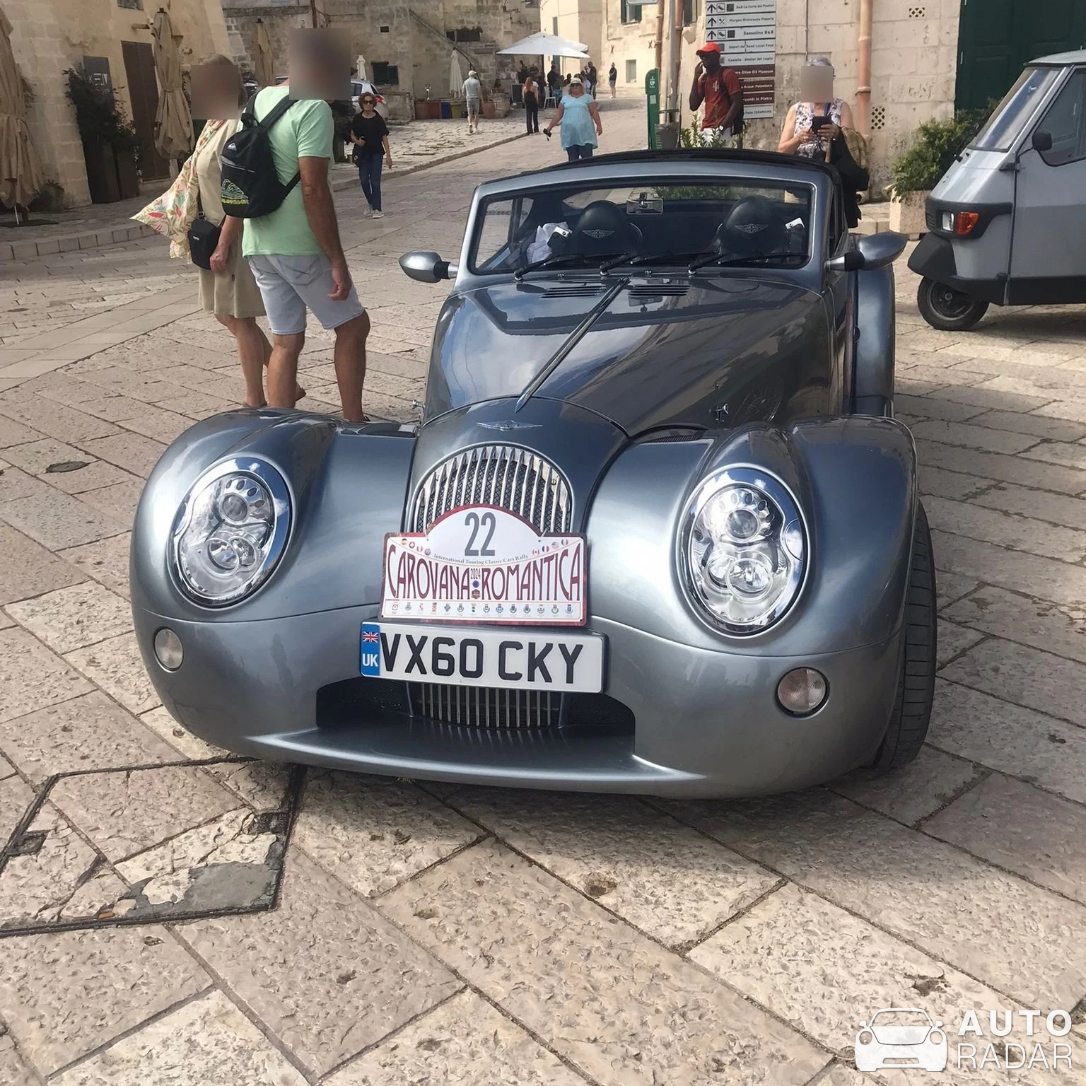 Morgan Aero 8 America spotted in Milan, Italy