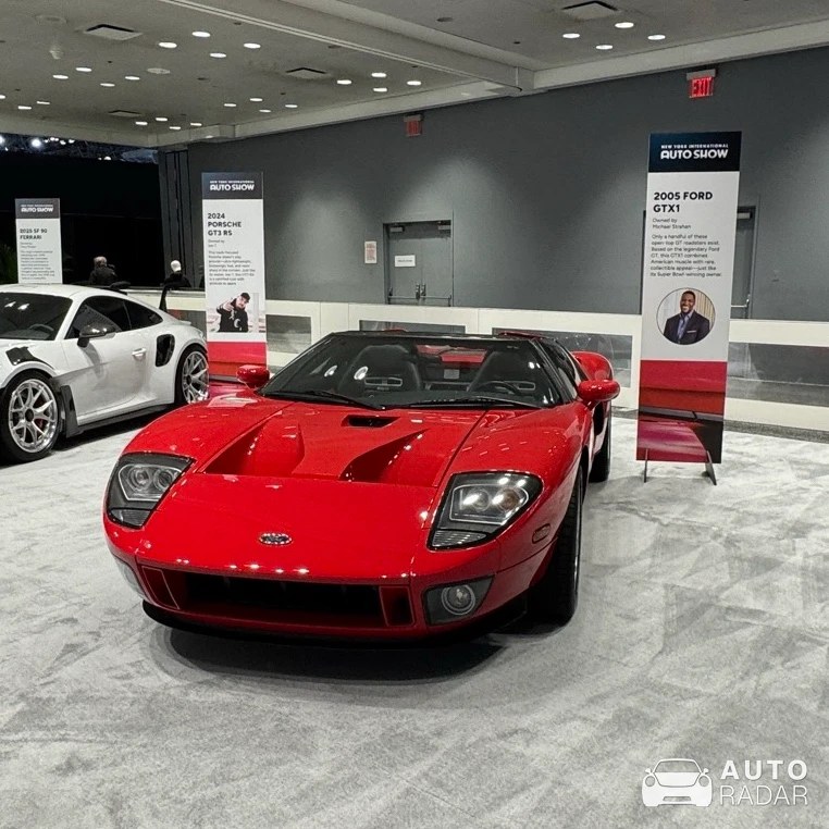 Ford GTX1 spotted in New York
