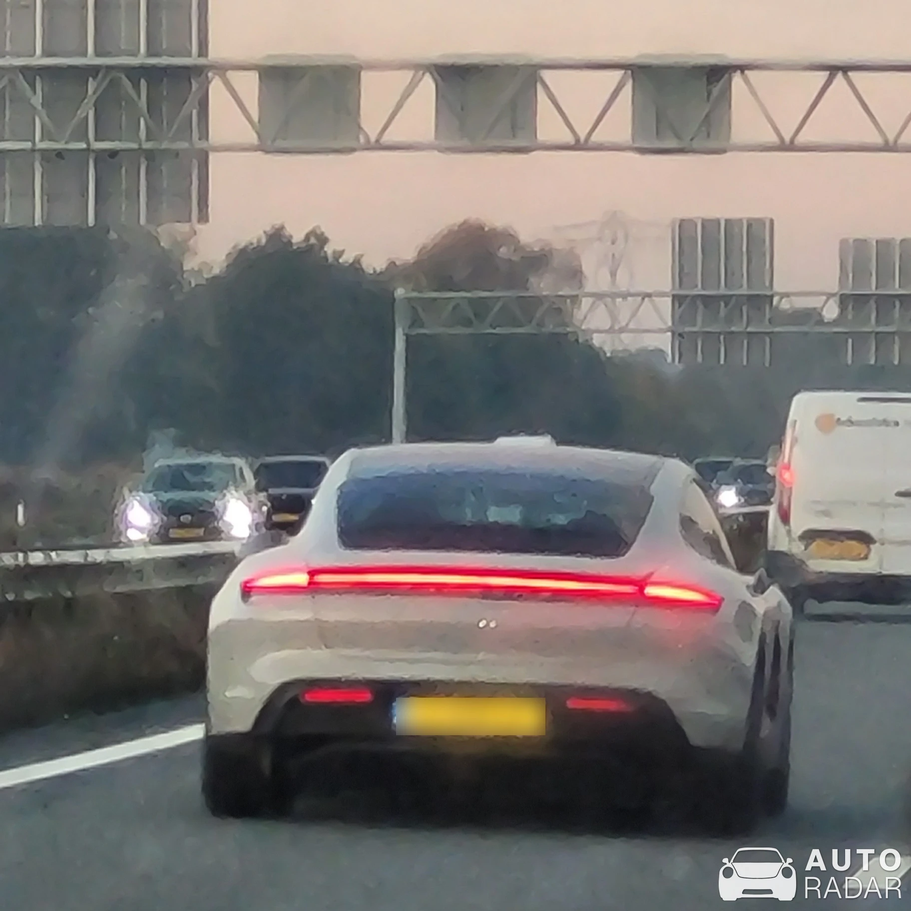 Porsche Taycan spotted in Holten, Holandia