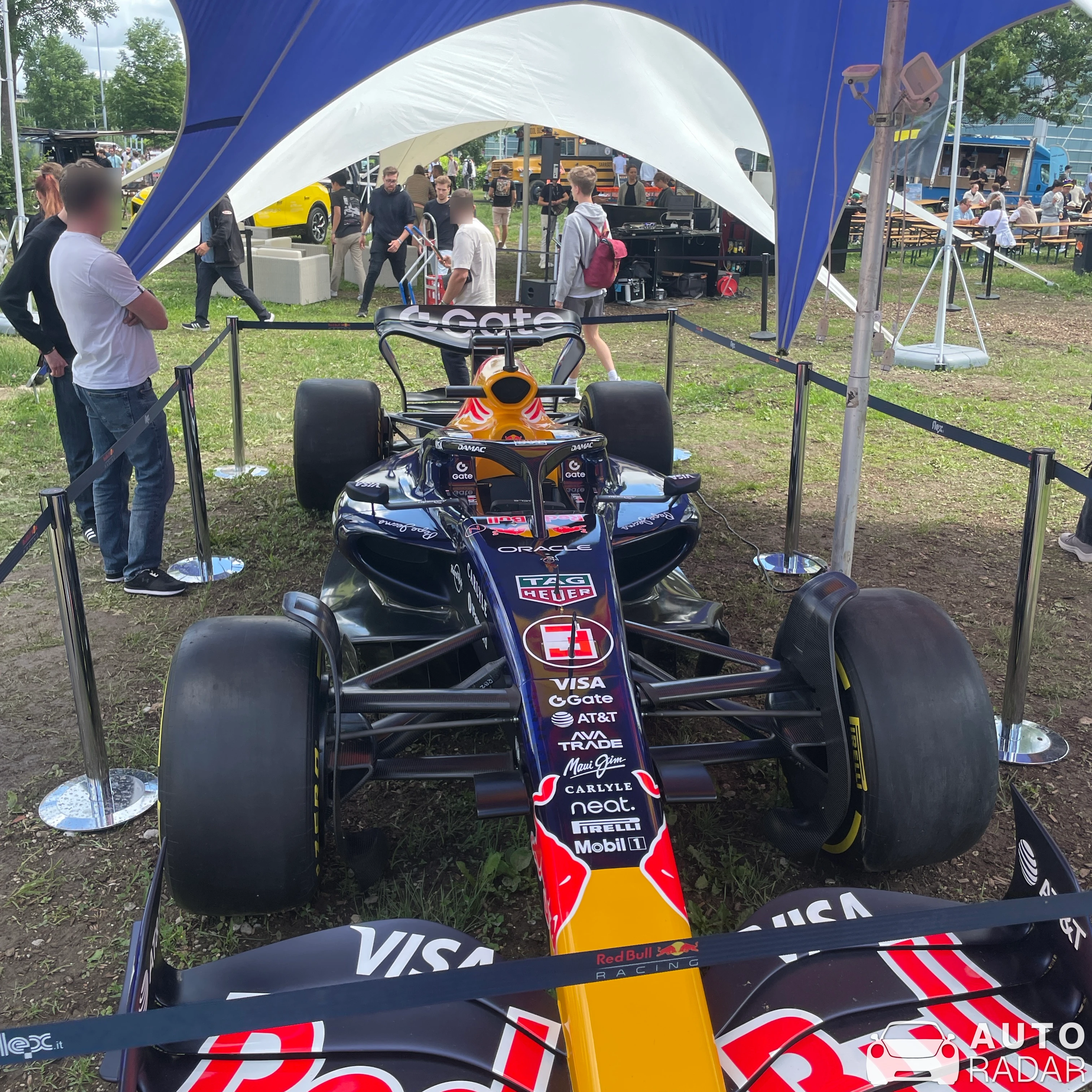 Red Bull Racing RB19 spotted in München
