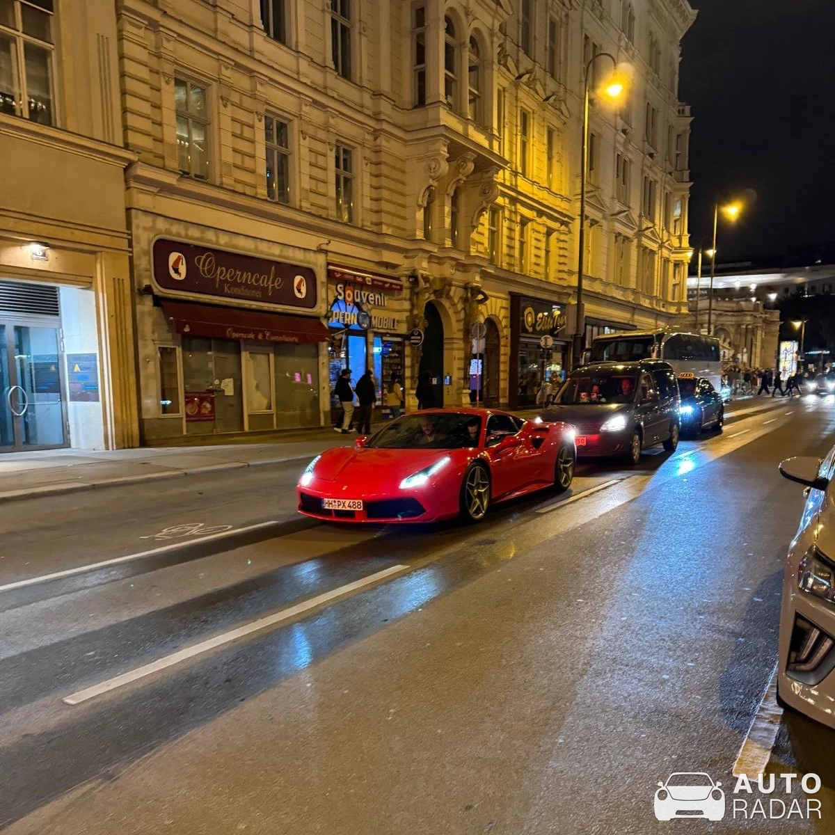 Ferrari 488 GTB spotted in Wien, Austria