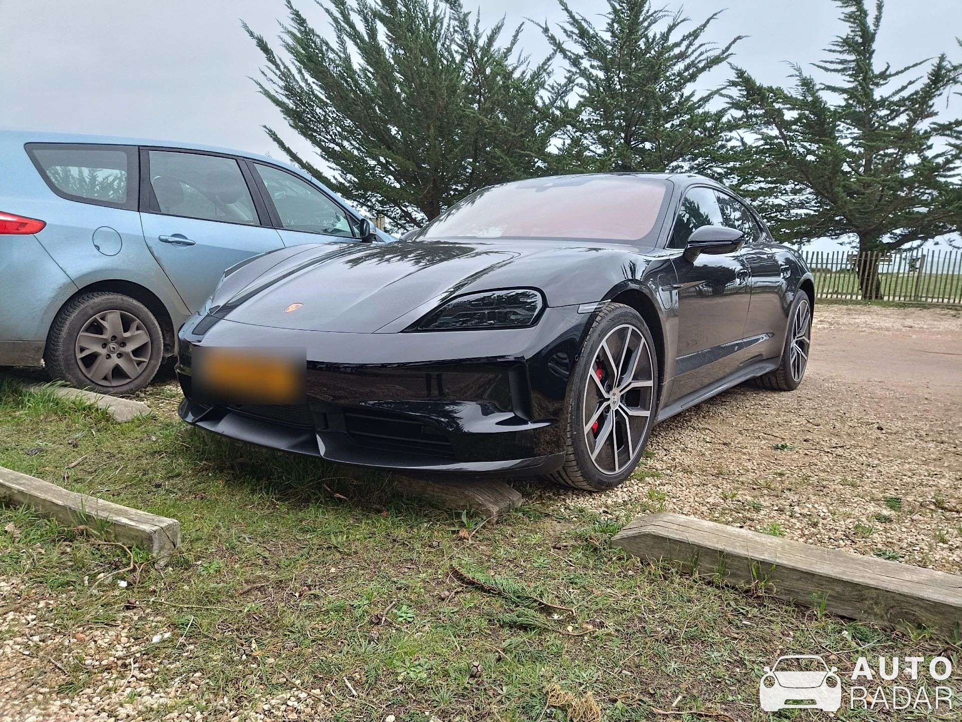 Porsche Taycan 4S Sport Turismo spotted in Île-Tudy, France