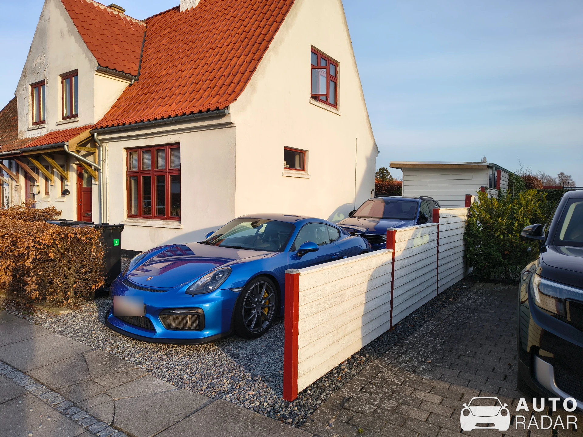 Porsche 981 Cayman GT4 spotted in Kalundborg