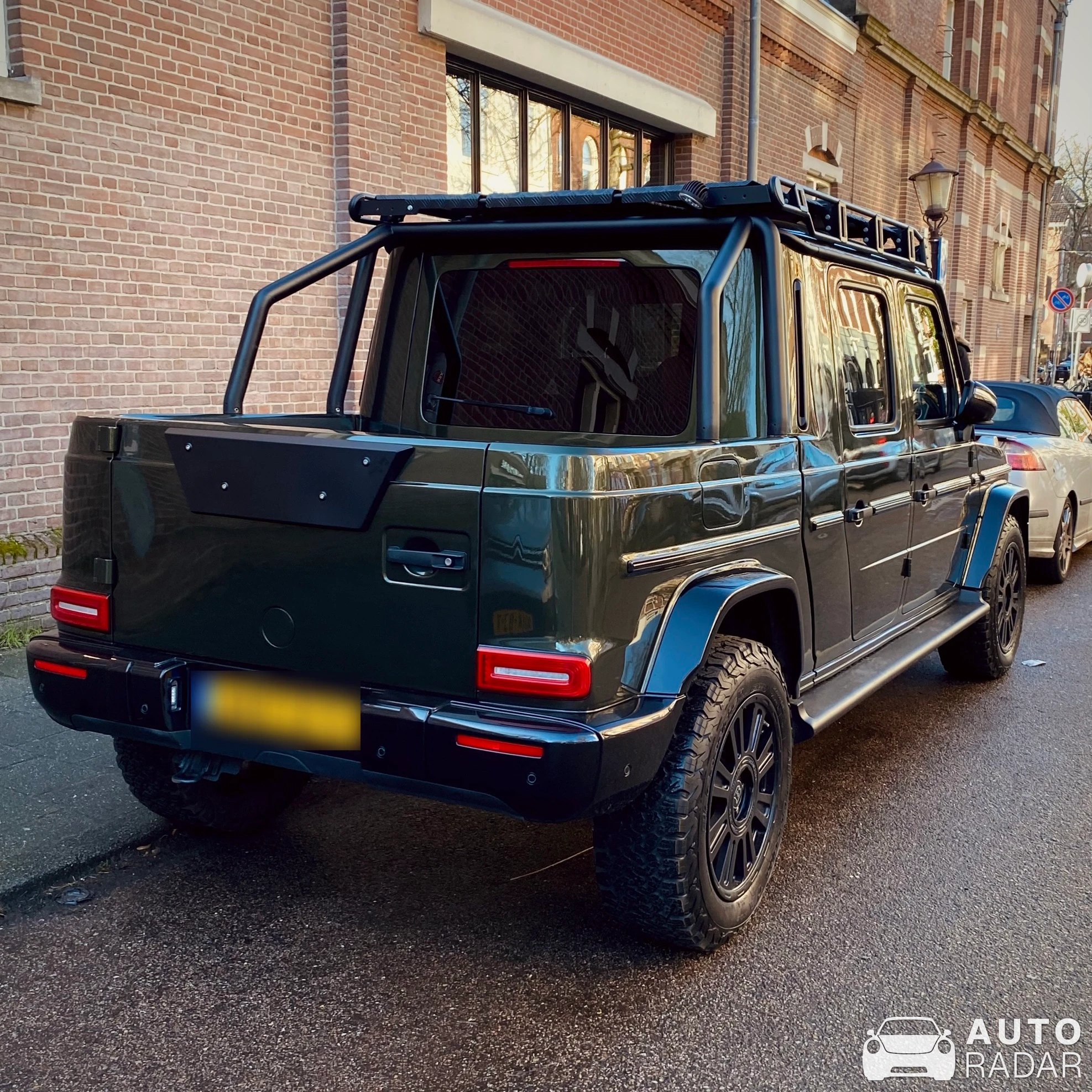Mercedes-AMG Brabus G 500 4x4² spotted in Amsterdam