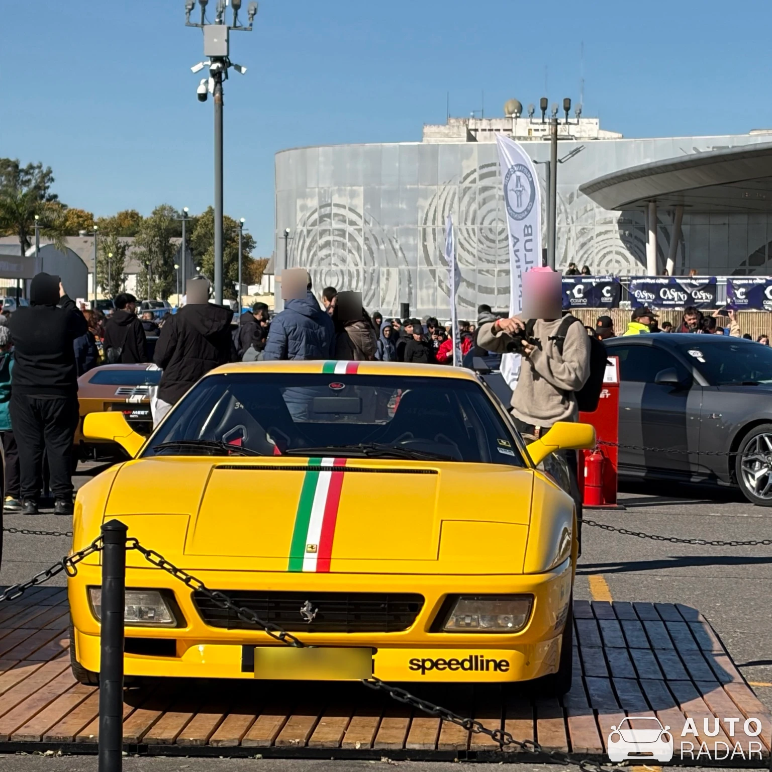 Ferrari 348 Challenge spotted in Buenos Aires