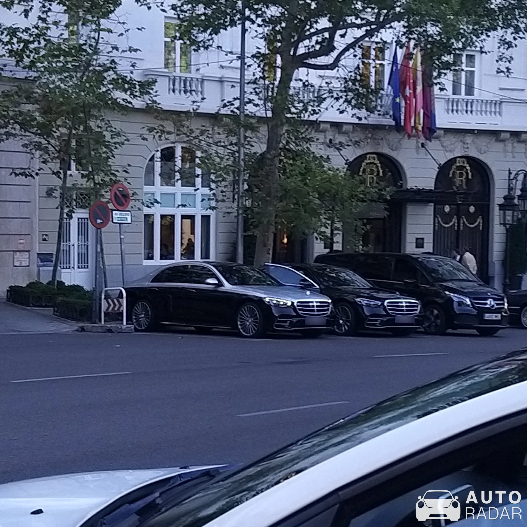 Mercedes-Maybach S 600 spotted in Madrid, España