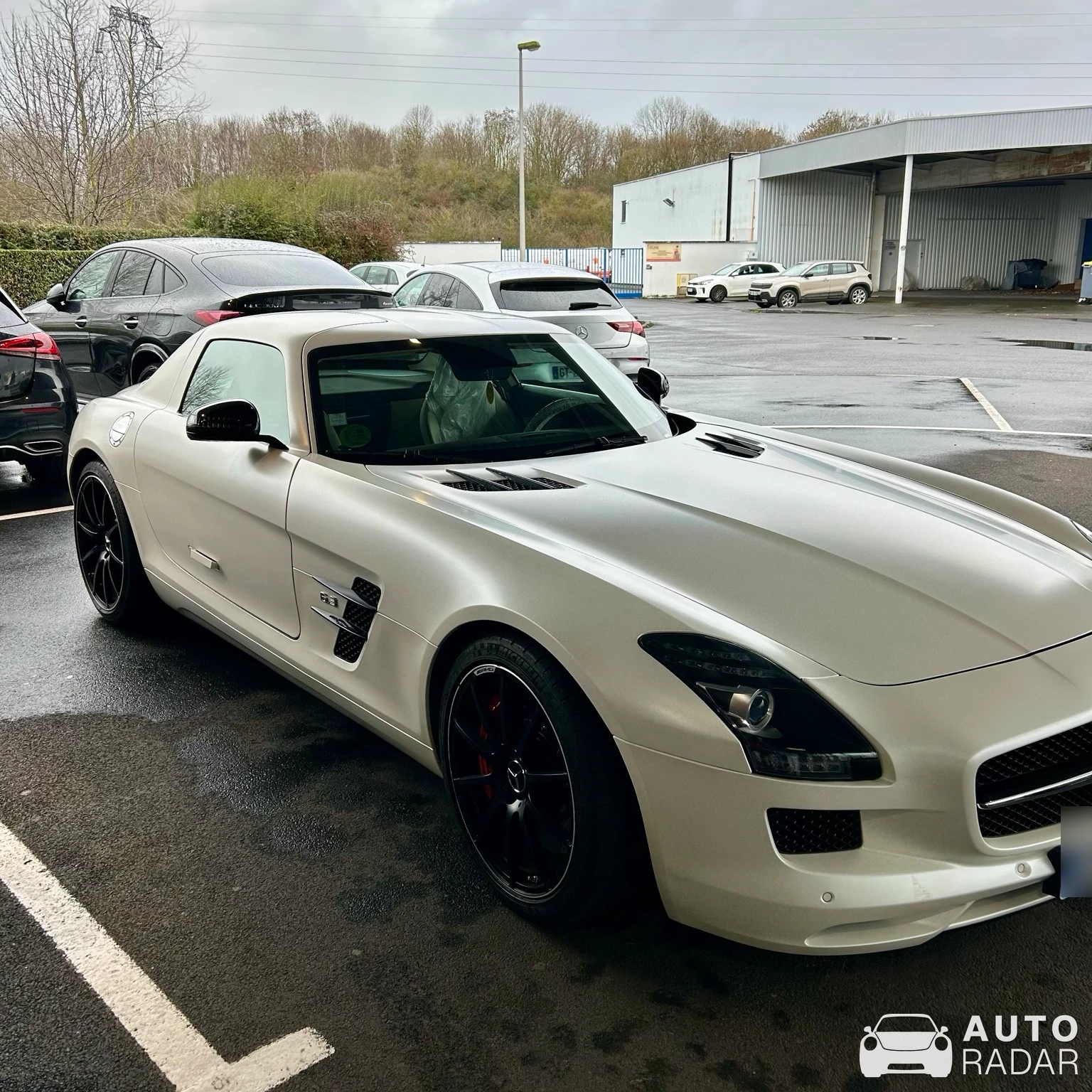 Mercedes-Benz SLS AMG GT Roadster spotted in Mondeville