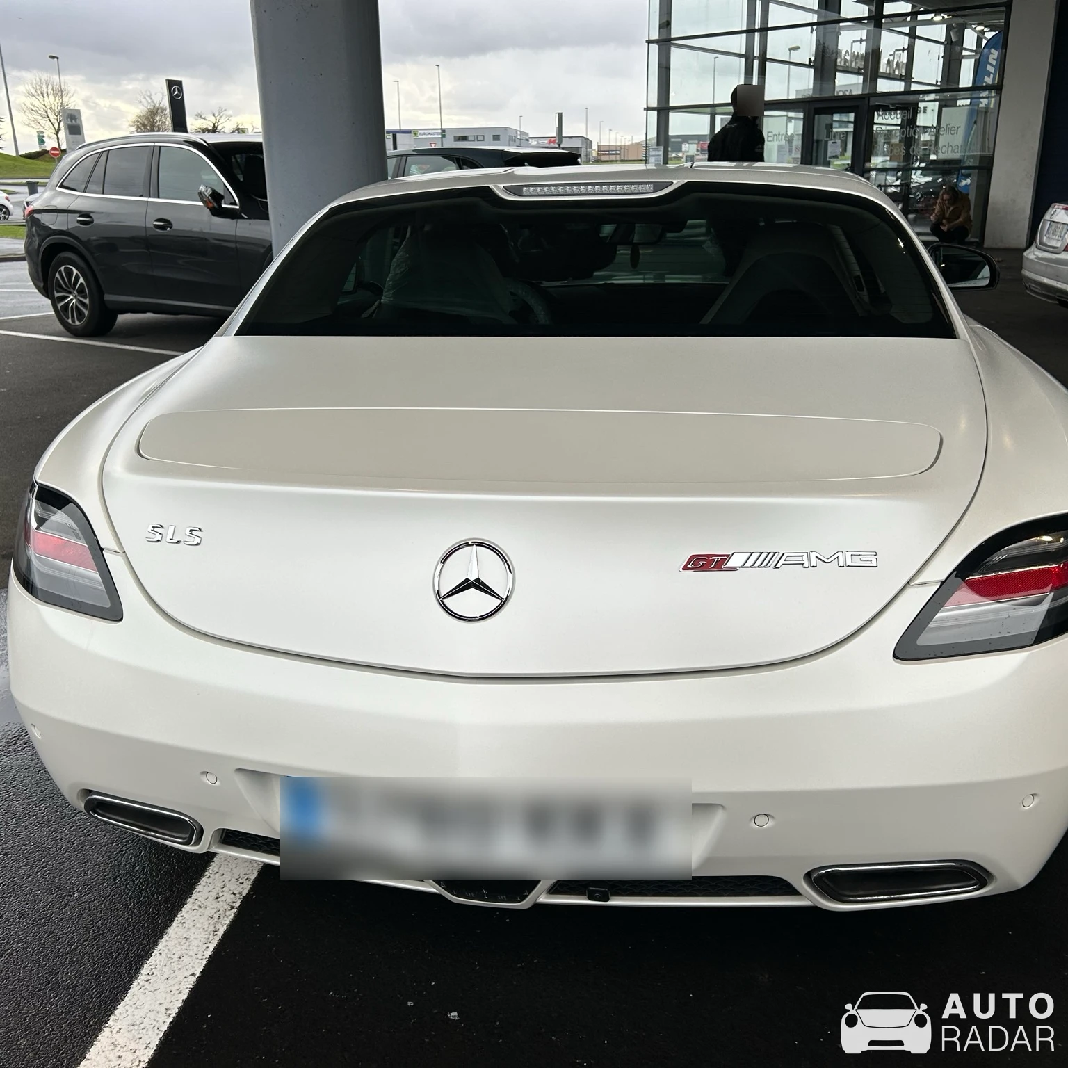 Mercedes-Benz SLS AMG GT Roadster spotted in Mondeville, France