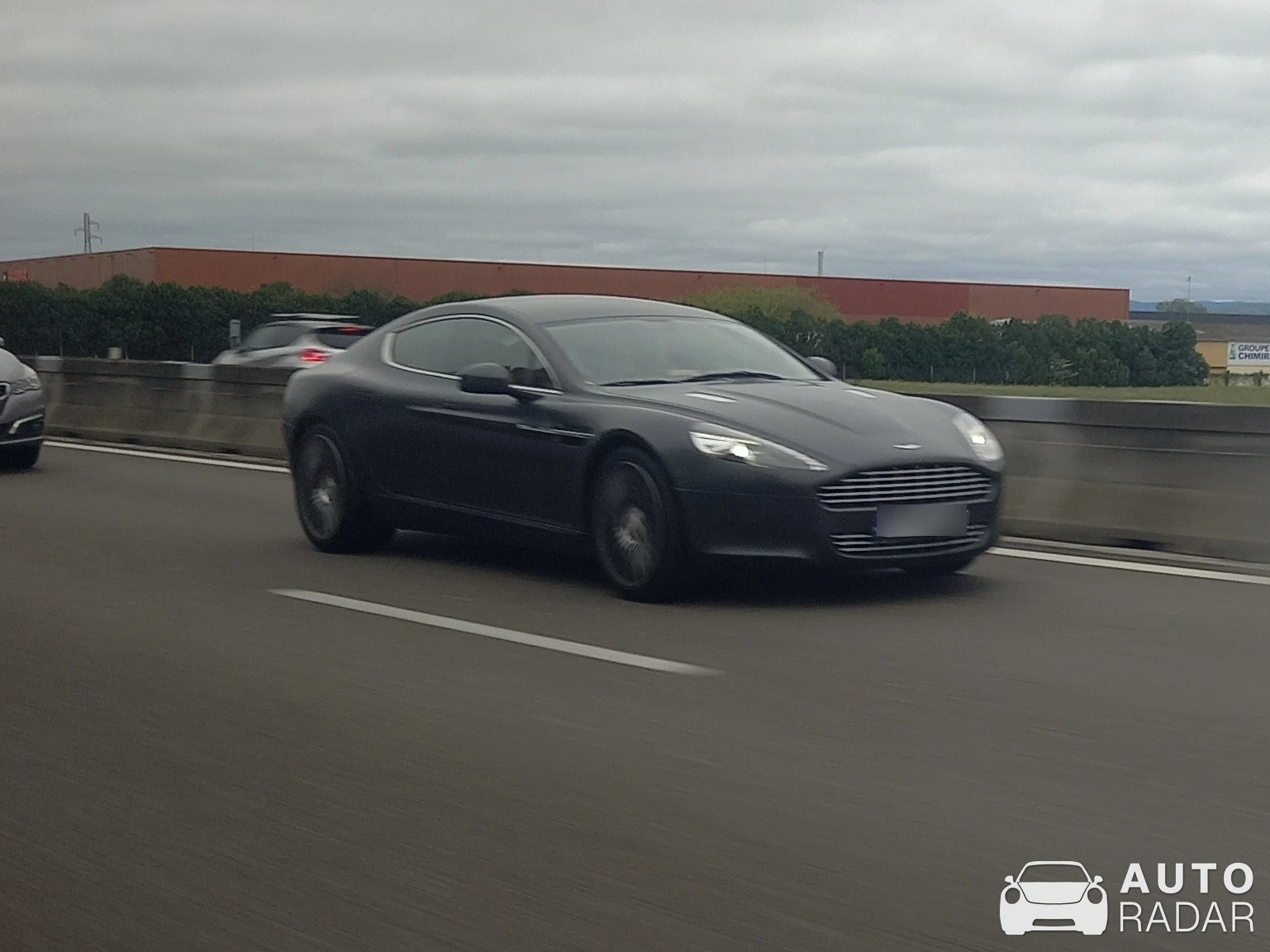 Aston Martin Rapide spotted in Eurre