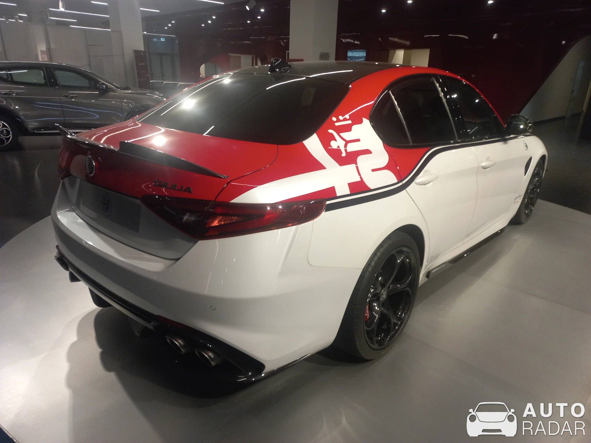 Alfa Romeo Giulia Quadrifoglio Racing Edition spotted in Arese