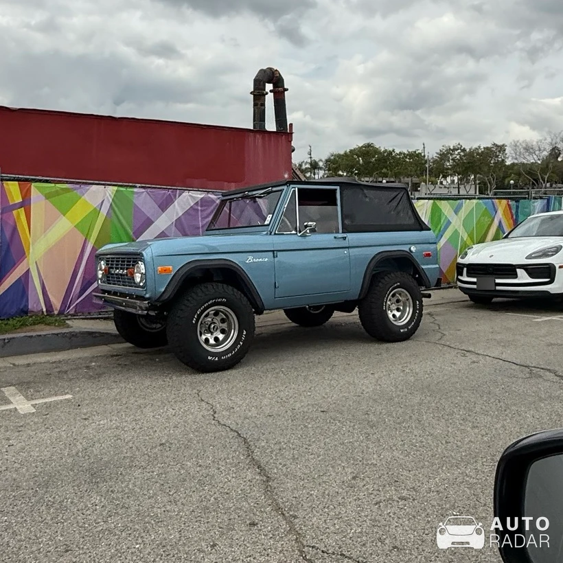 Ford Bronco First Generation spotted in West Hollywood