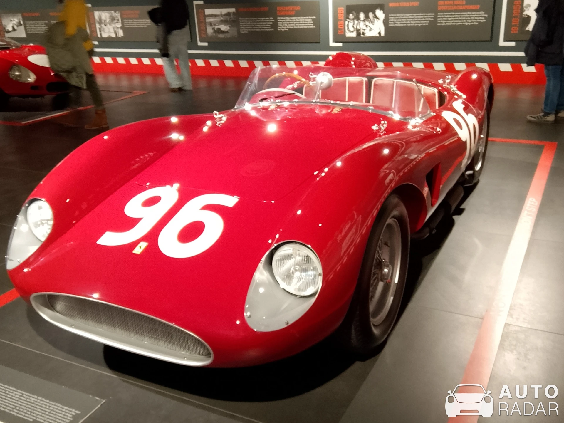 Ferrari 500 TRC spotted in Maranello