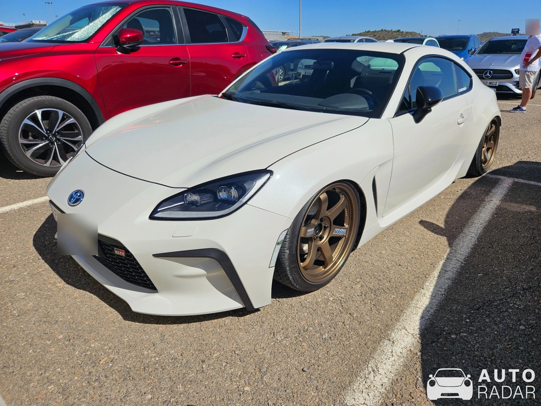 Toyota GR86 spotted in Cheste, Spain