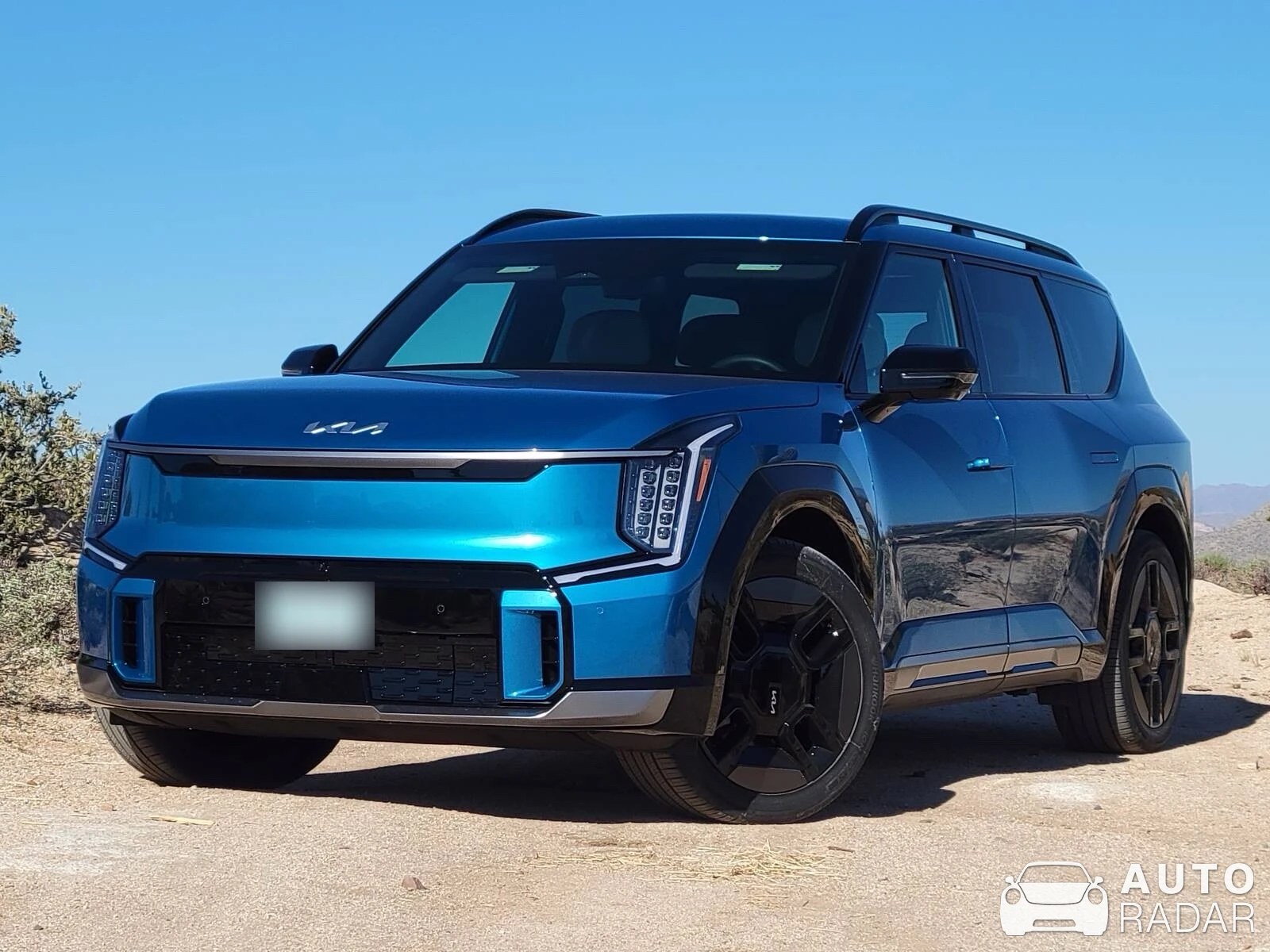 Kia EV9 spotted
