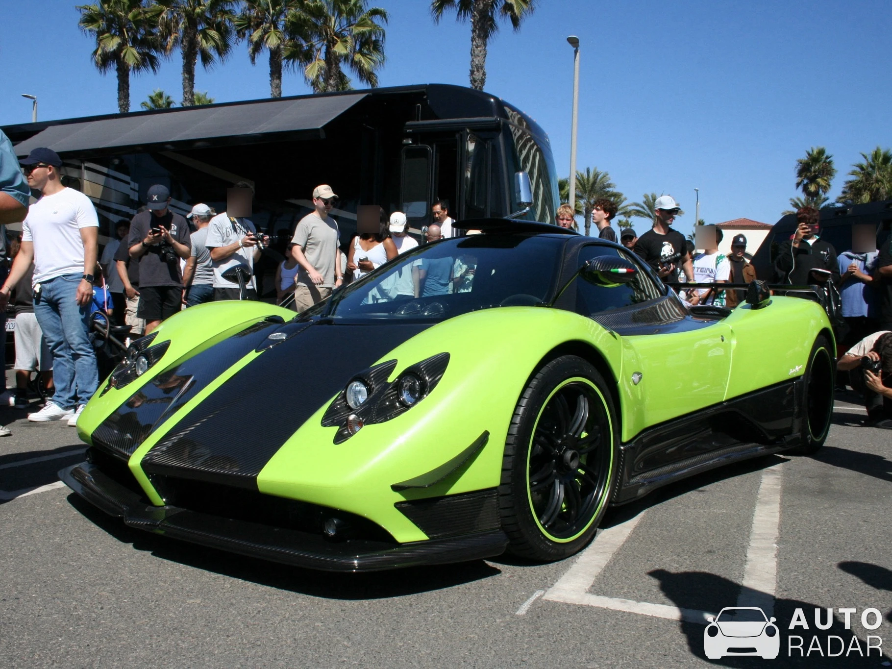 Pagani Zonda Cinque spotted in Huntington Beach, United States