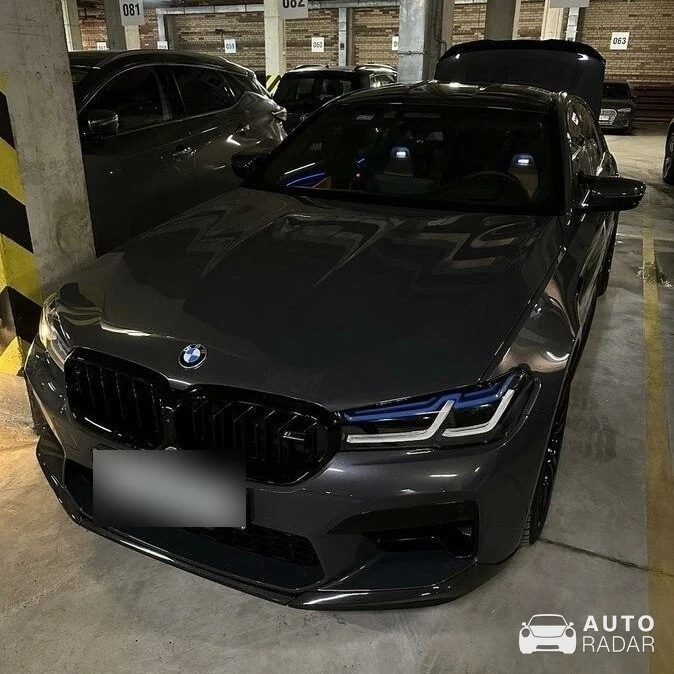 BMW M5 F90 Competition spotted in Vilnius, Lithuania