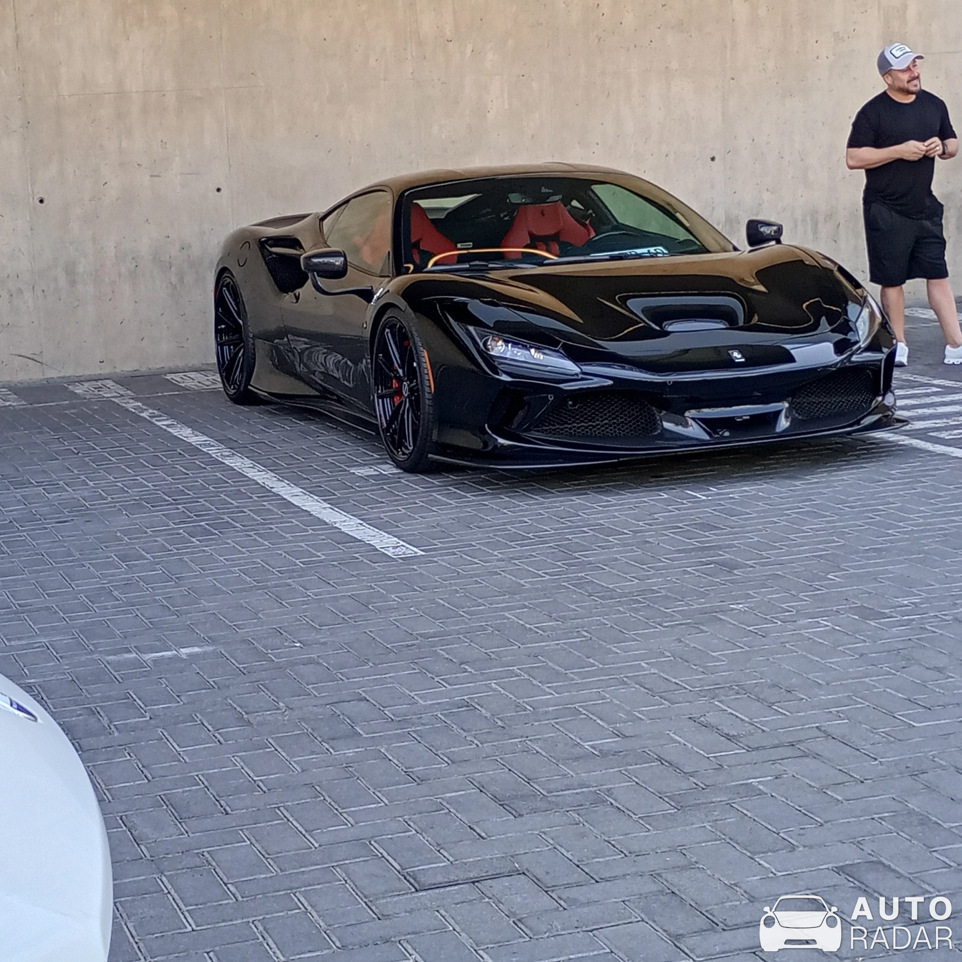 Ferrari F8 Tributo spotted in Lo Barnechea, Chile