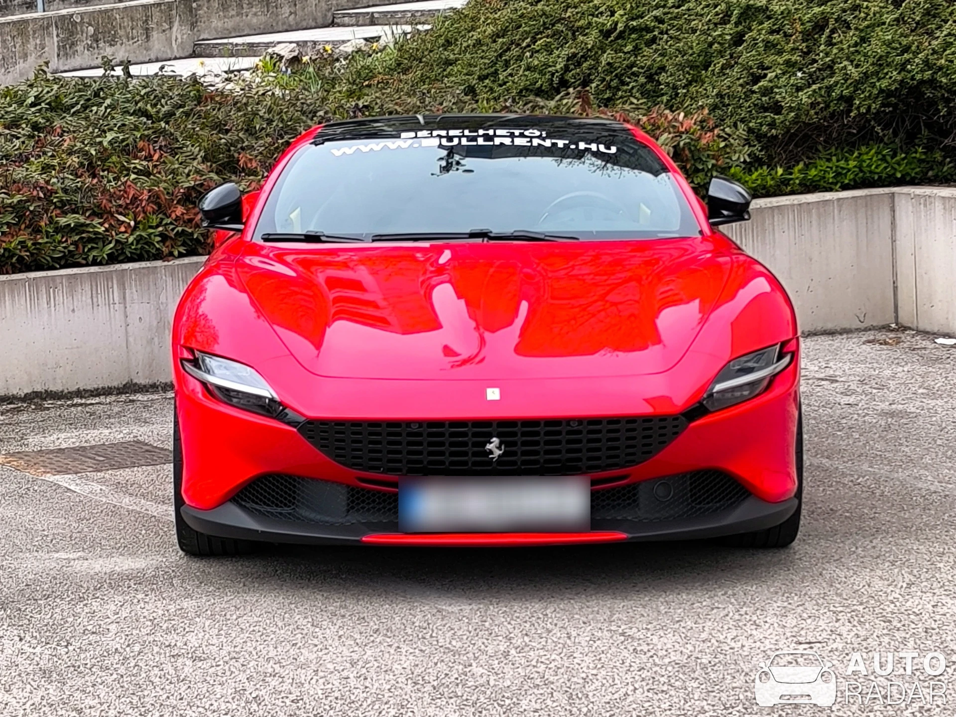 Ferrari Roma spotted in Győr