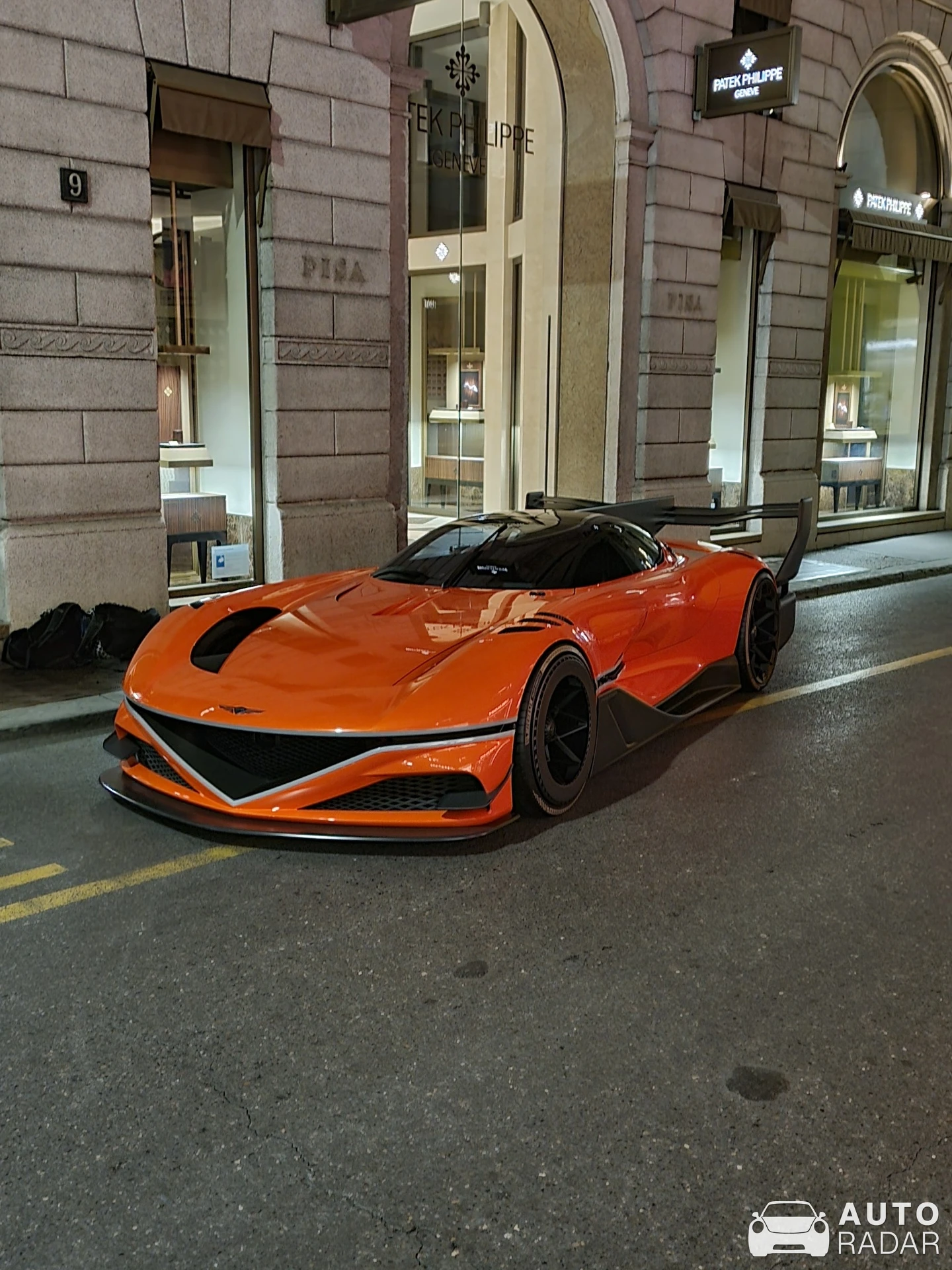 Genesis X Gran Berlinetta spotted in Milano