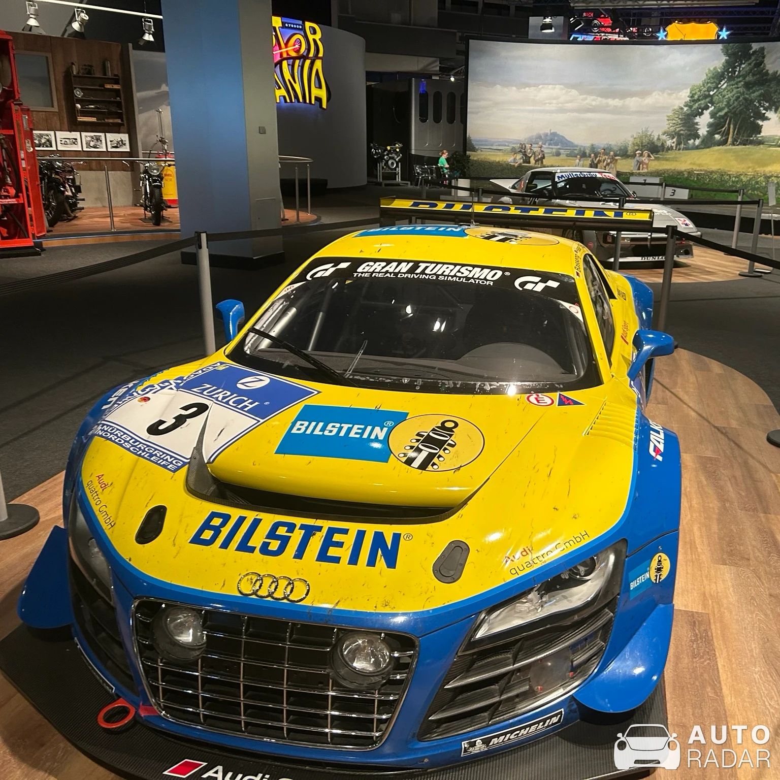 Audi R8 LMS ultra spotted in Nürburg, Deutschland