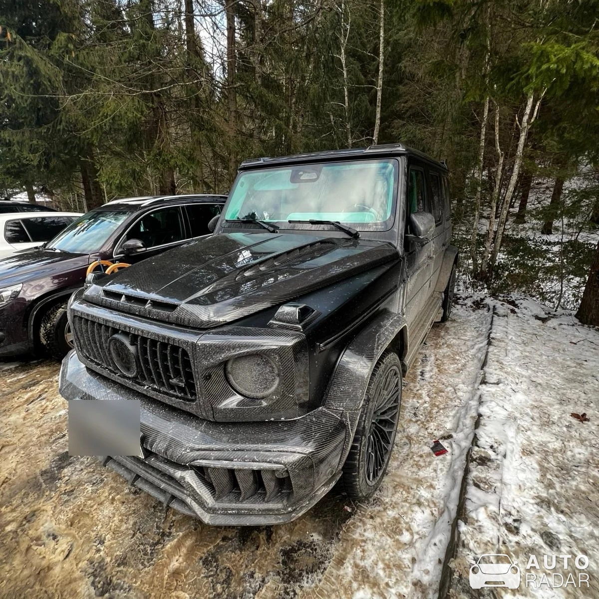 Mercedes-AMG G 63 W463 2018 Mansory x Philipp Plein Star Trooper spotted in Predeal