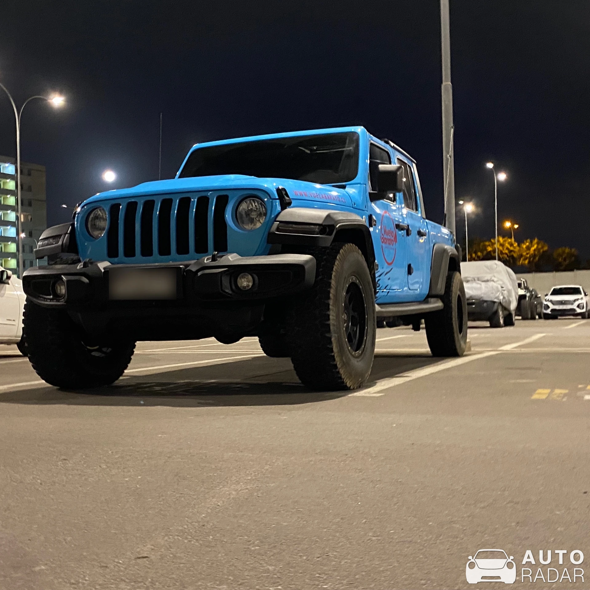 Jeep Gladiator spotted in La Serena, Chile