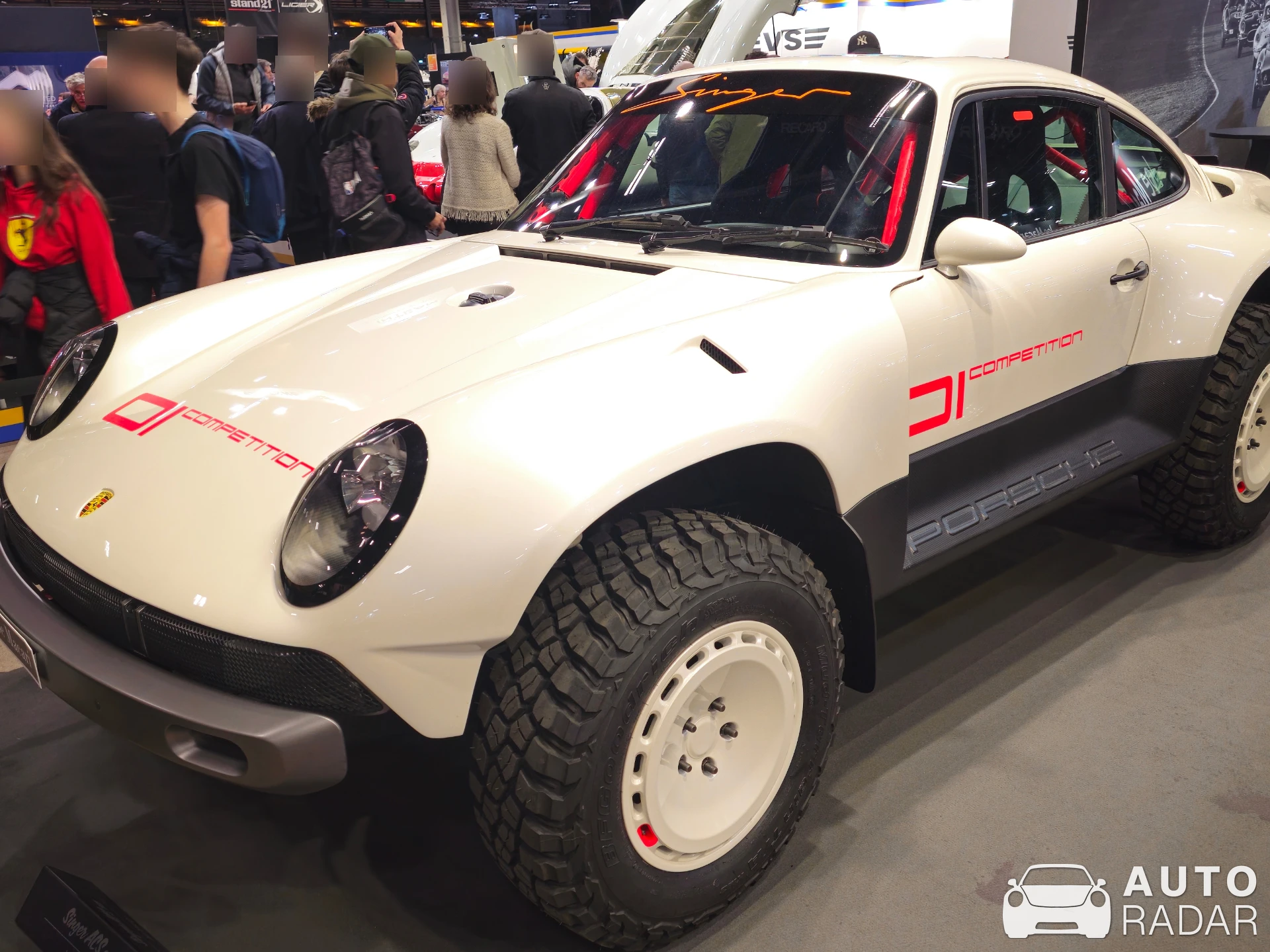 Porsche Singer ACS spotted in Paris