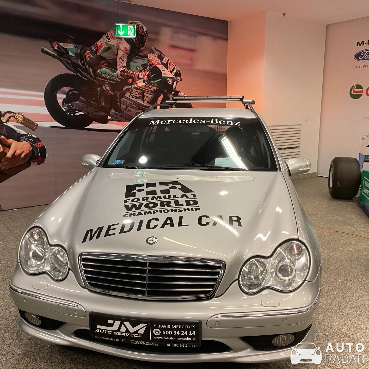 Mercedes-Benz C 32 AMG F1 Medical Car spotted in Warszawa