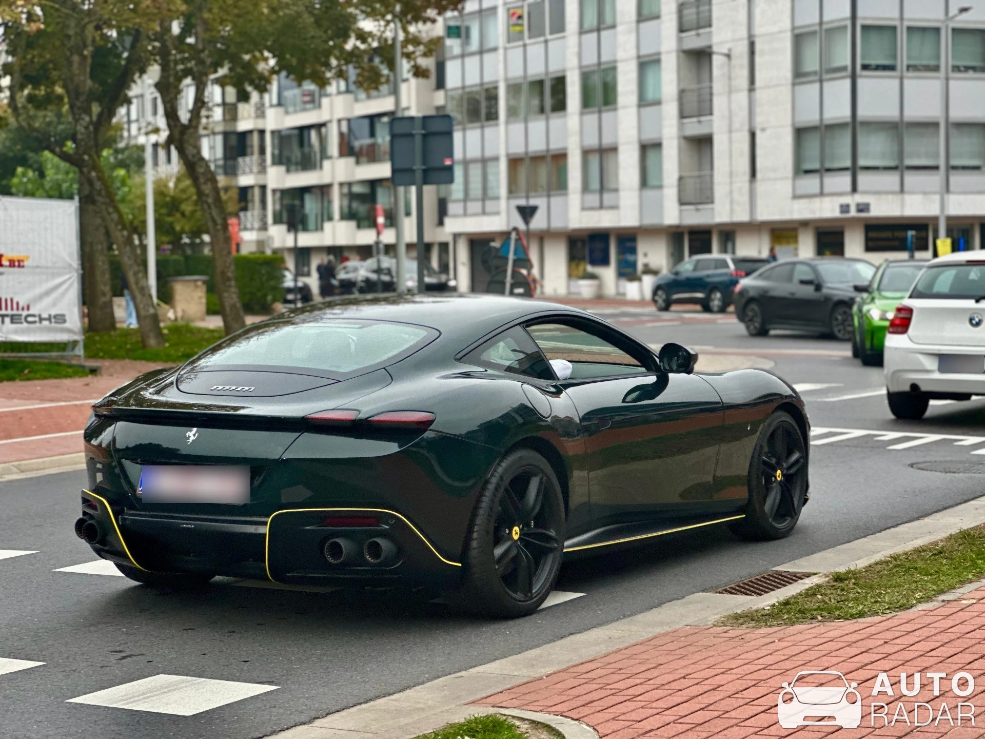 Ferrari Roma Tailor Made spotted in Knokke-Heist