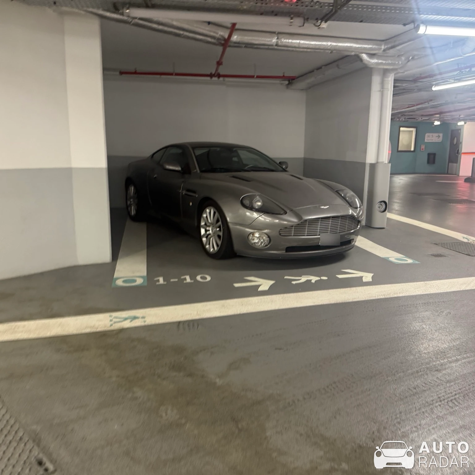 Aston Martin DB7 spotted in Monaco, Monaco