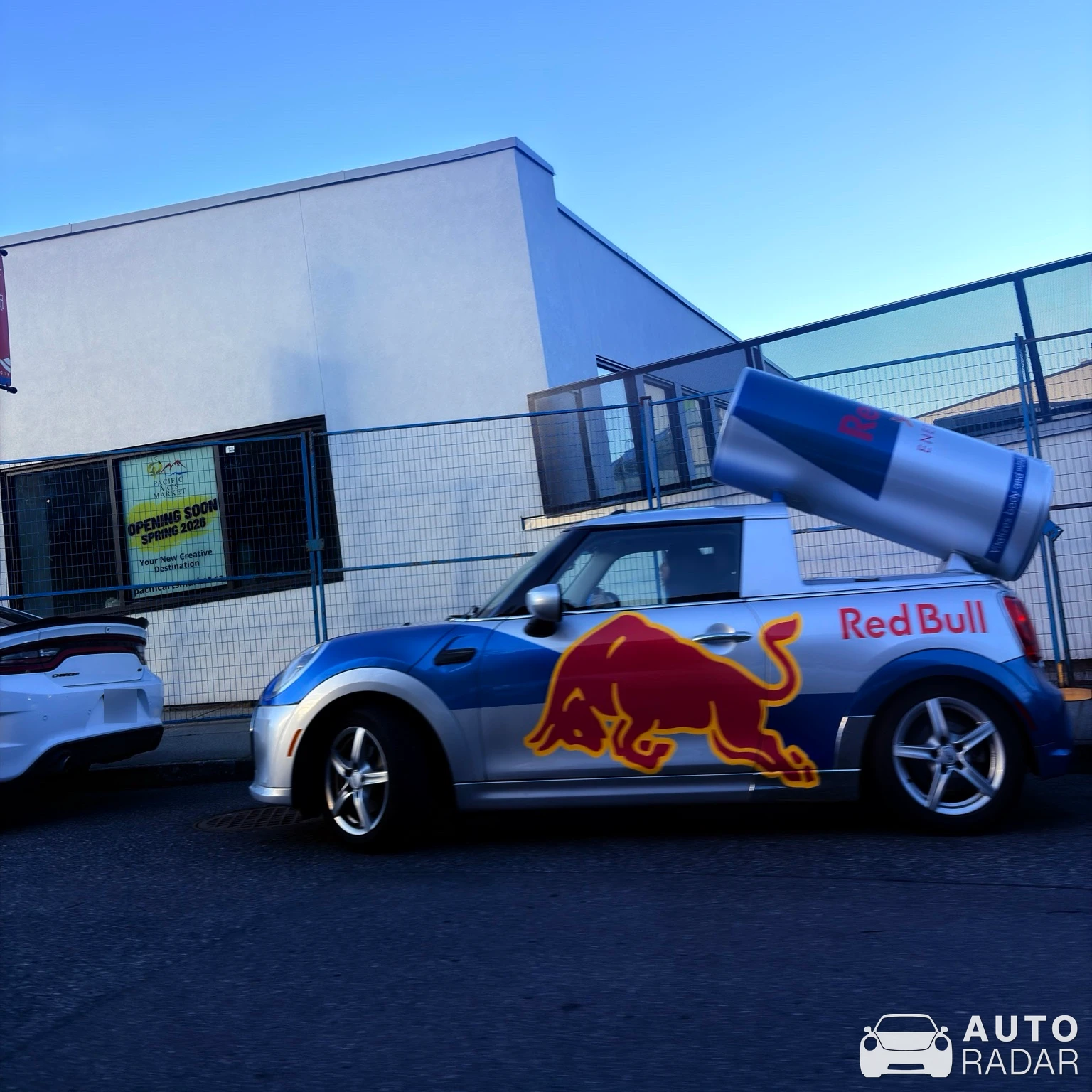 Mini Cooper Red Bull spotted in Nanaimo