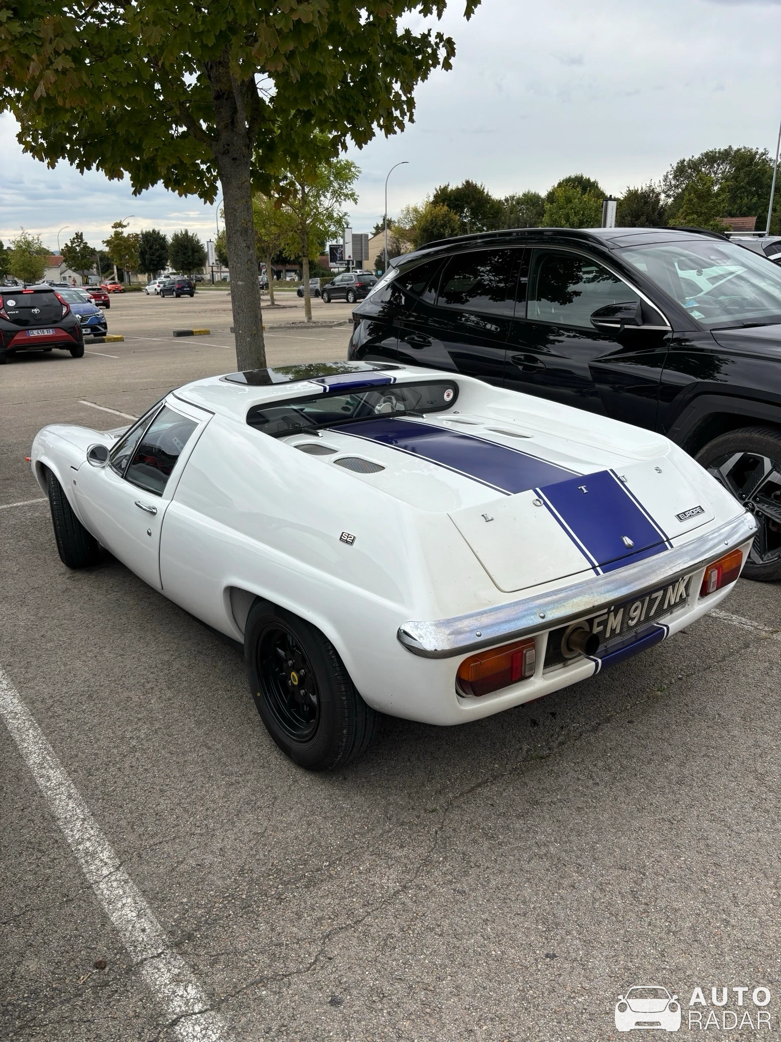 Lotus Europa S2 spotted in Pont-Sainte-Marie