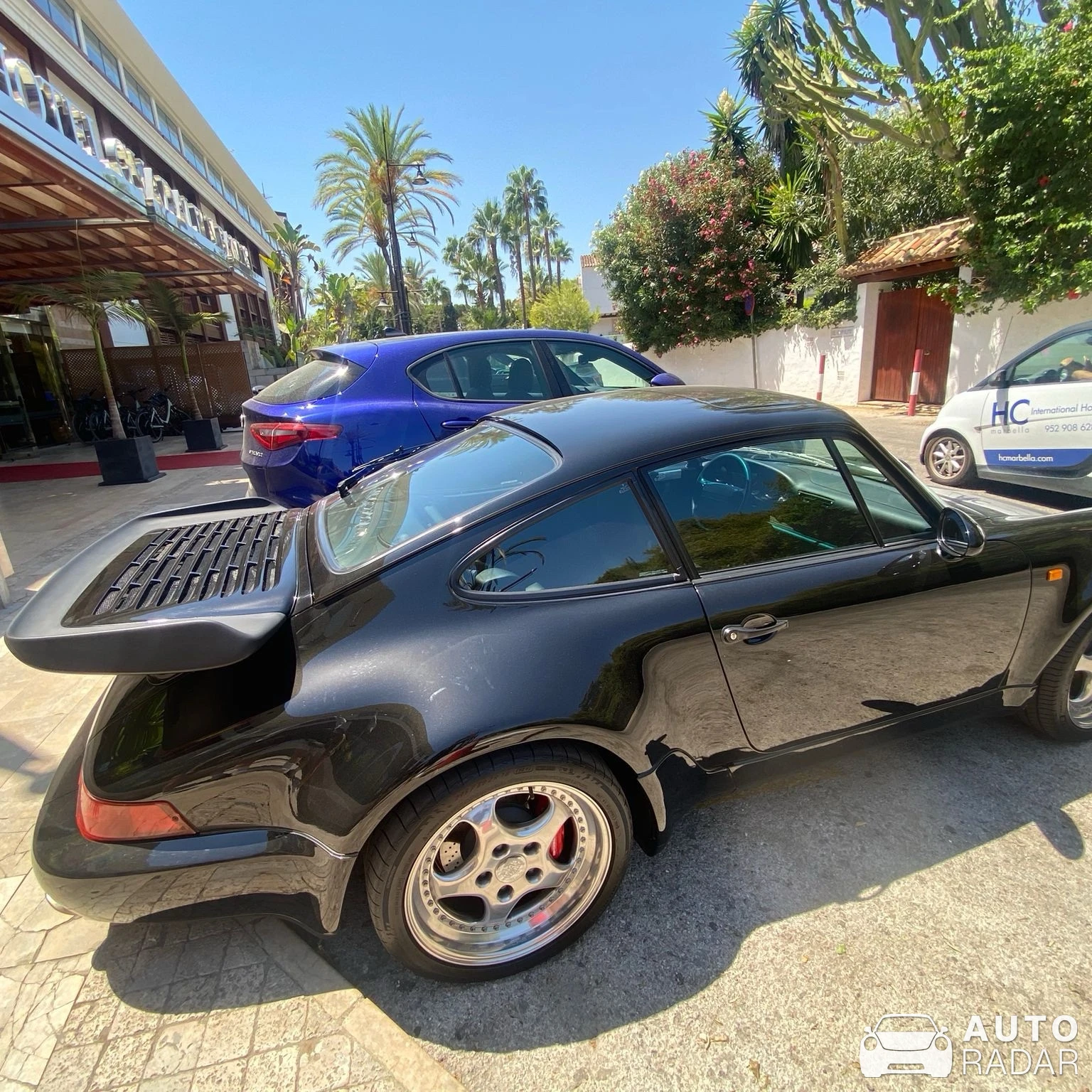 Porsche 911 Turbo 3.3 spotted in Murcia
