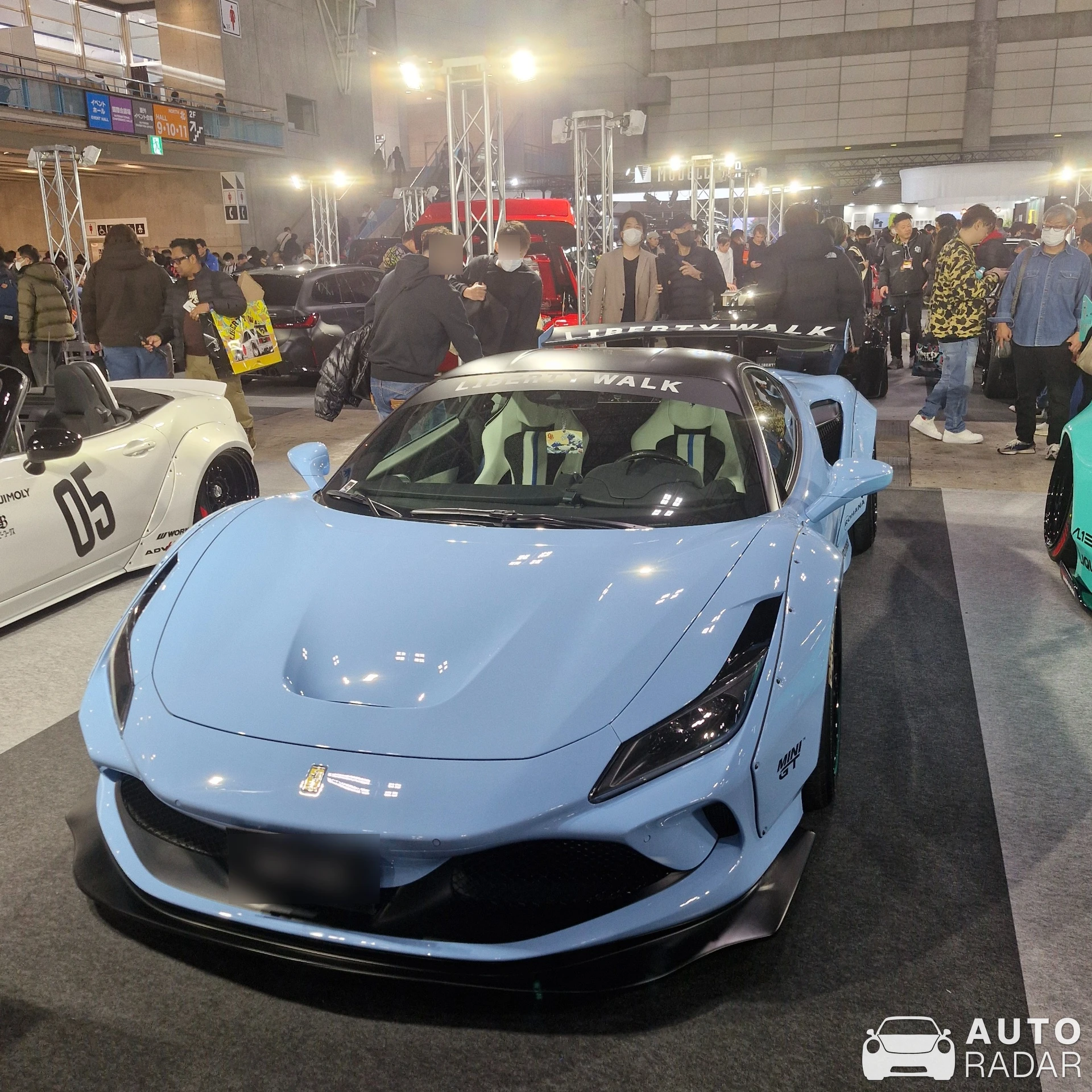 Ferrari F8 Tributo spotted in Funabashi, Japan