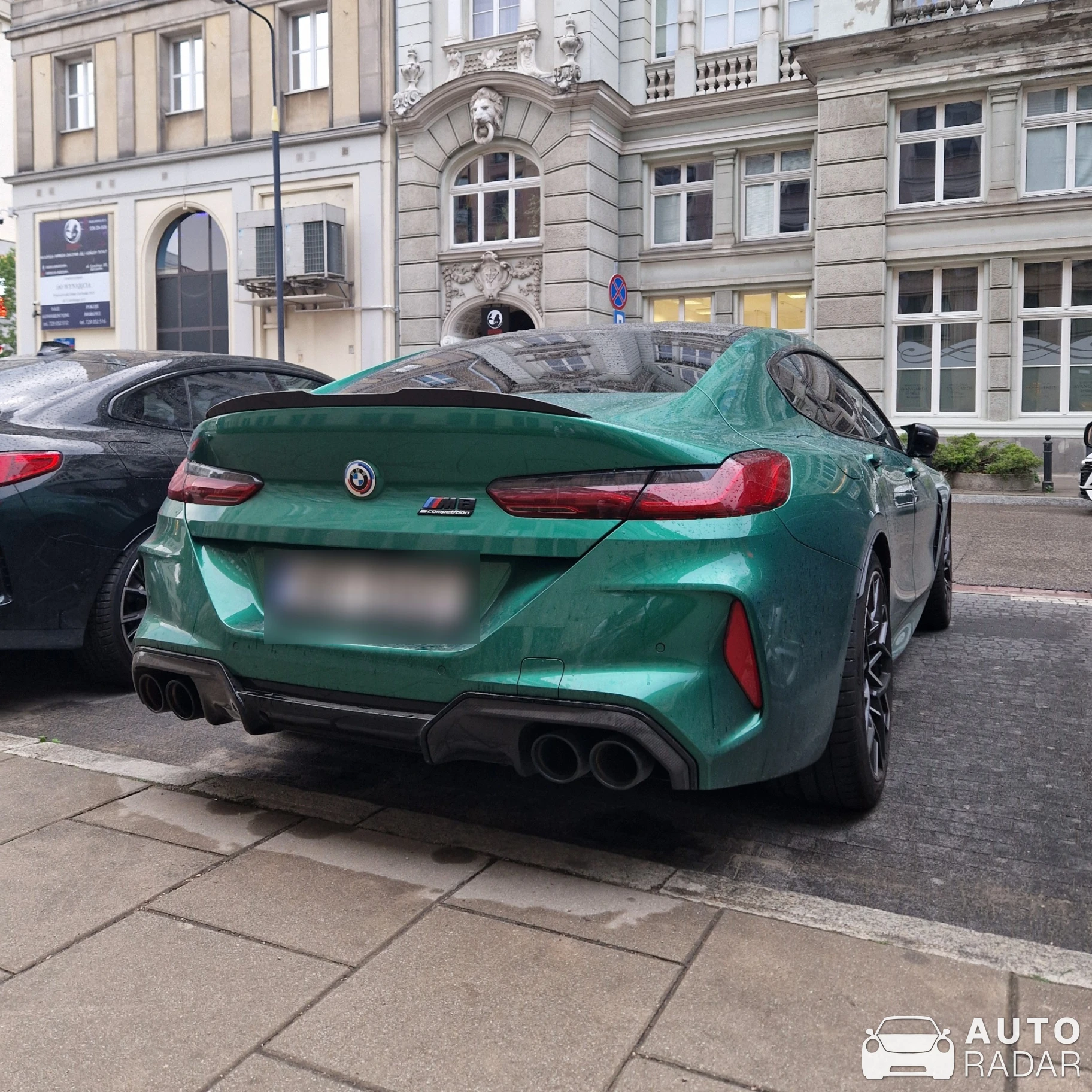 BMW M8 F93 Gran Coupé Competition spotted in Warszawa, Poland