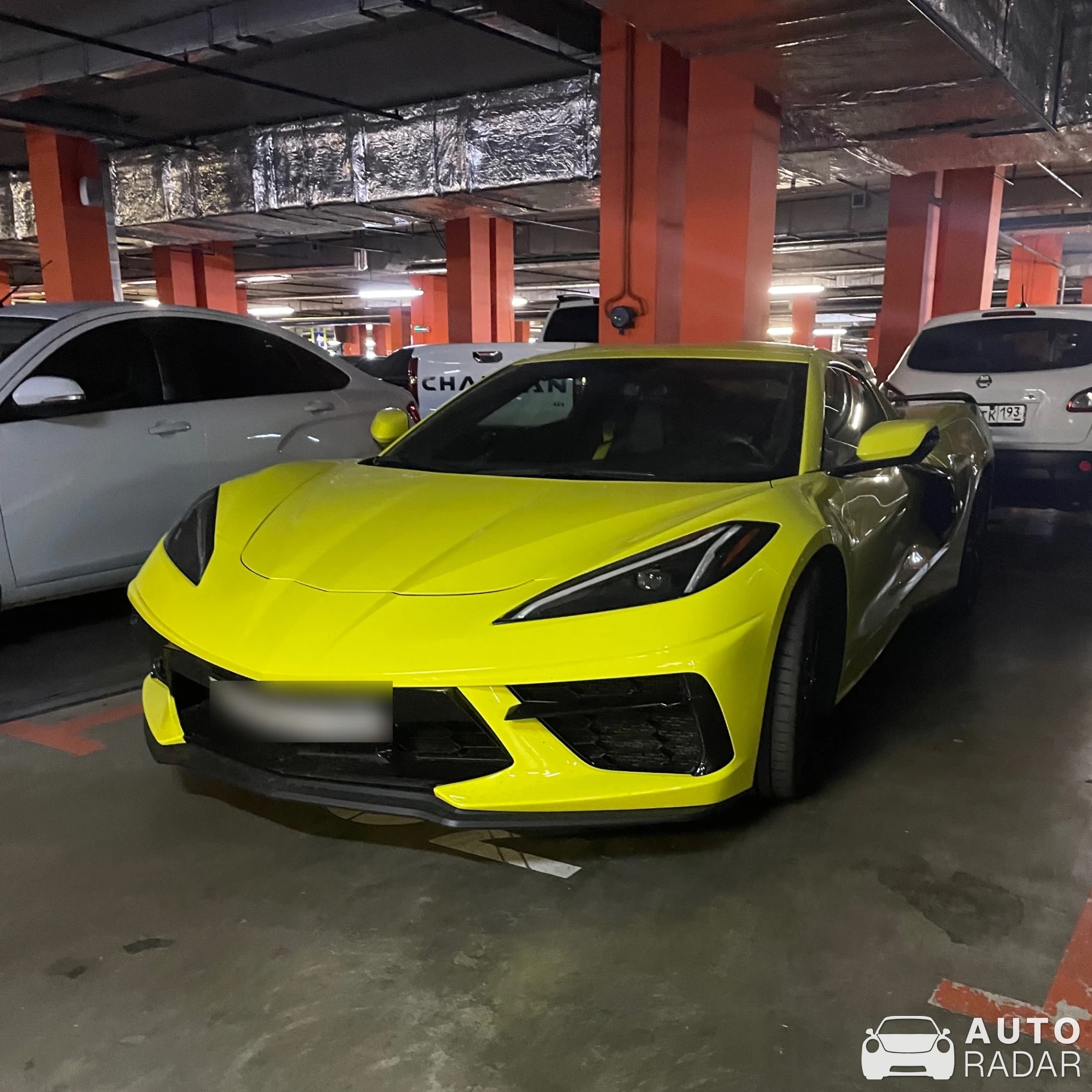 Chevrolet Corvette C8 spotted in Краснодар, Россия