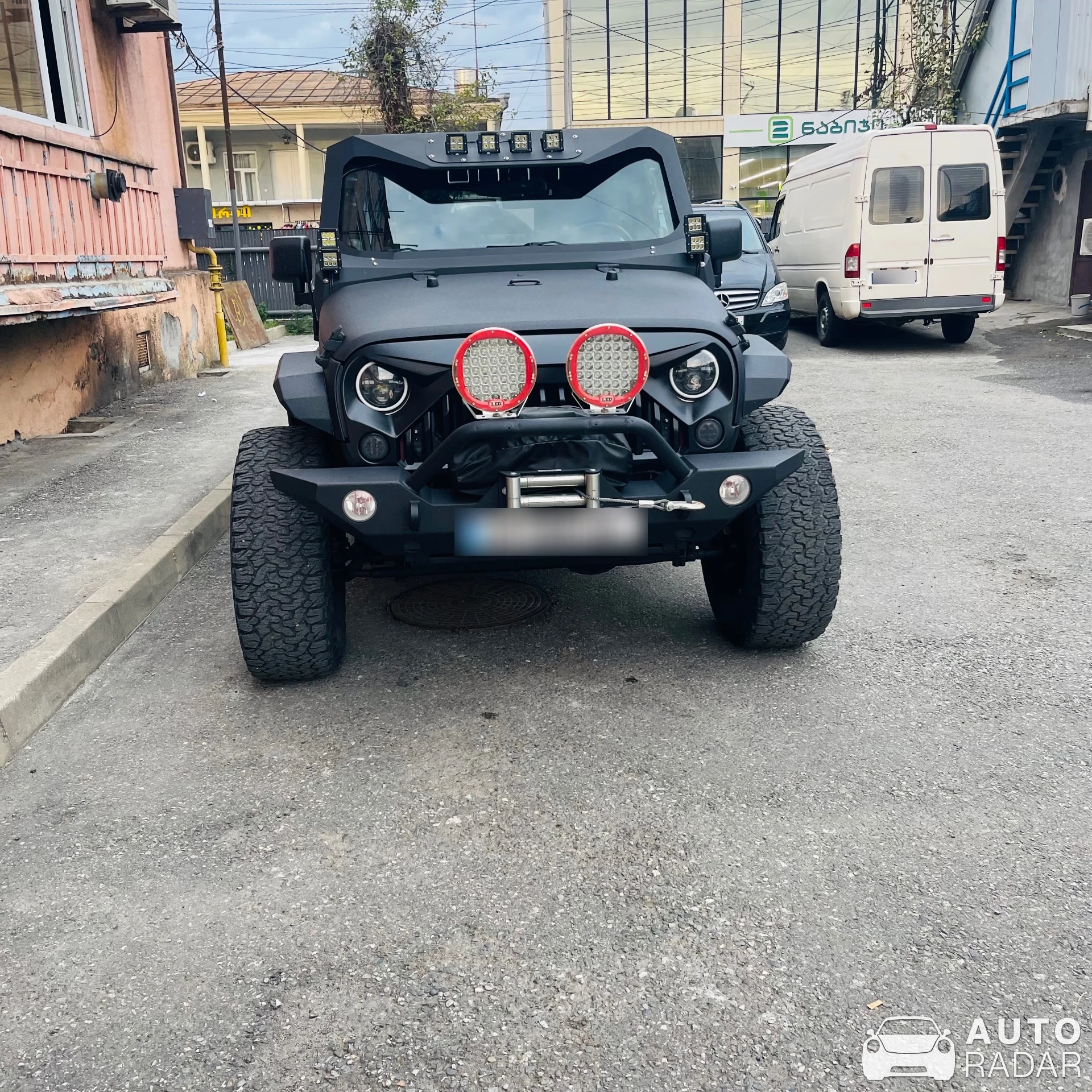 Jeep Wrangler spotted in Zugdidi, Georgia
