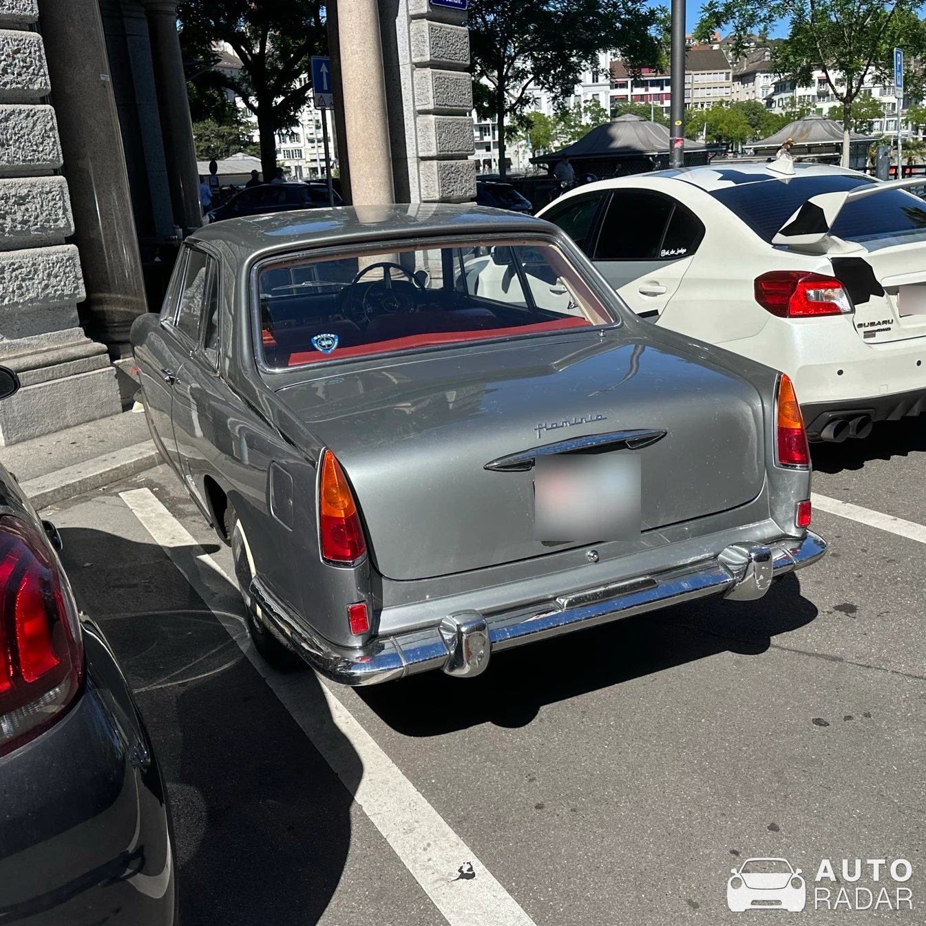 Lancia Flaminia spotted in Zürich