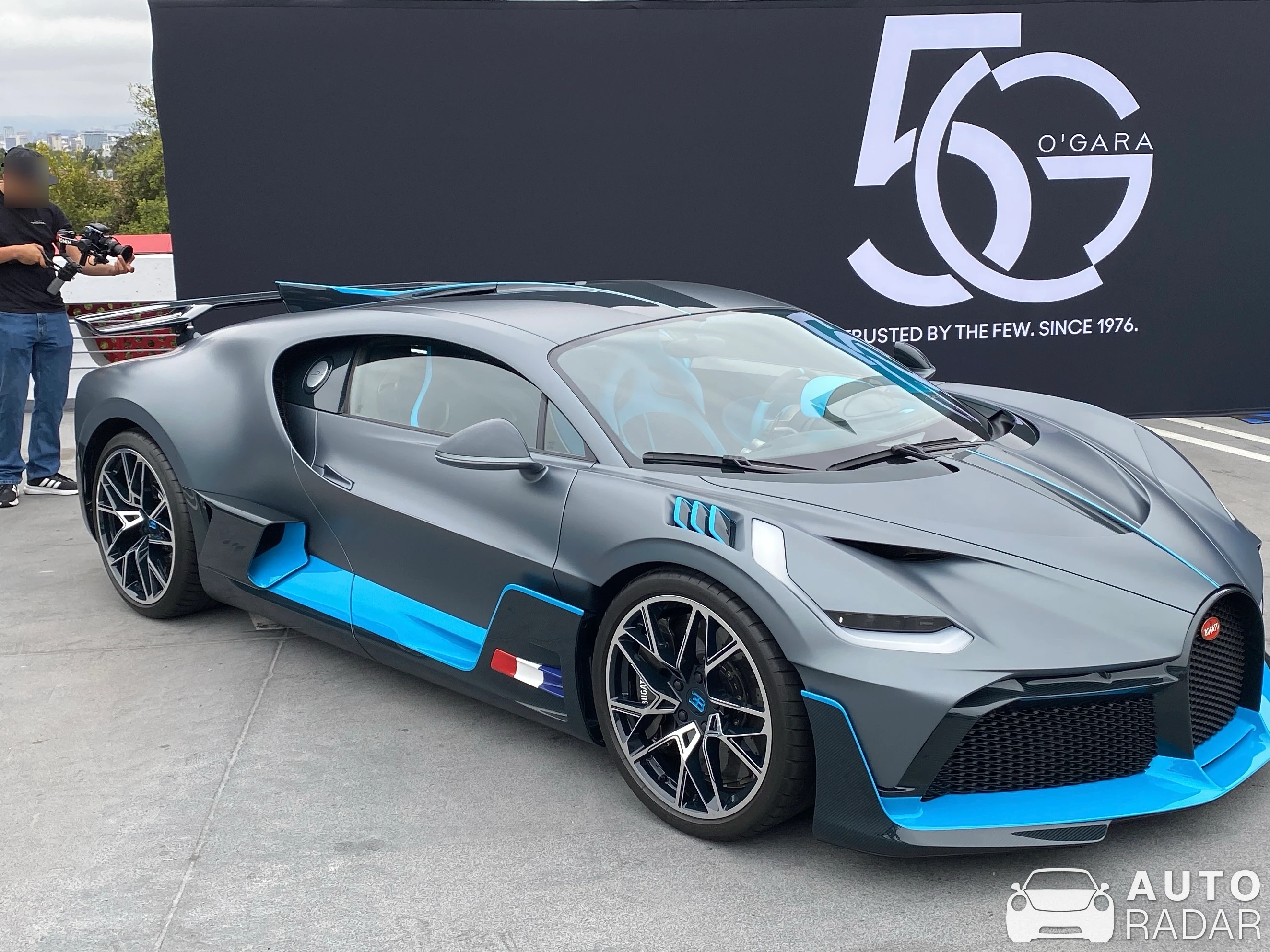 Bugatti Divo spotted in Los Angeles