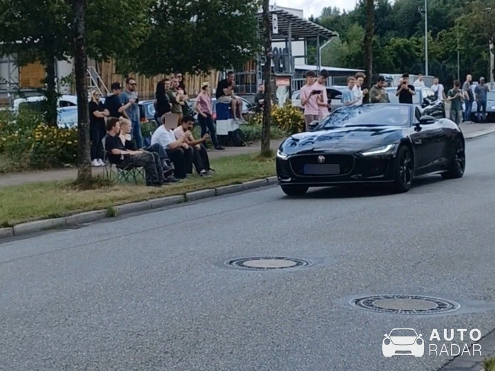 Jaguar F-Type R Convertible spotted in Neumünster